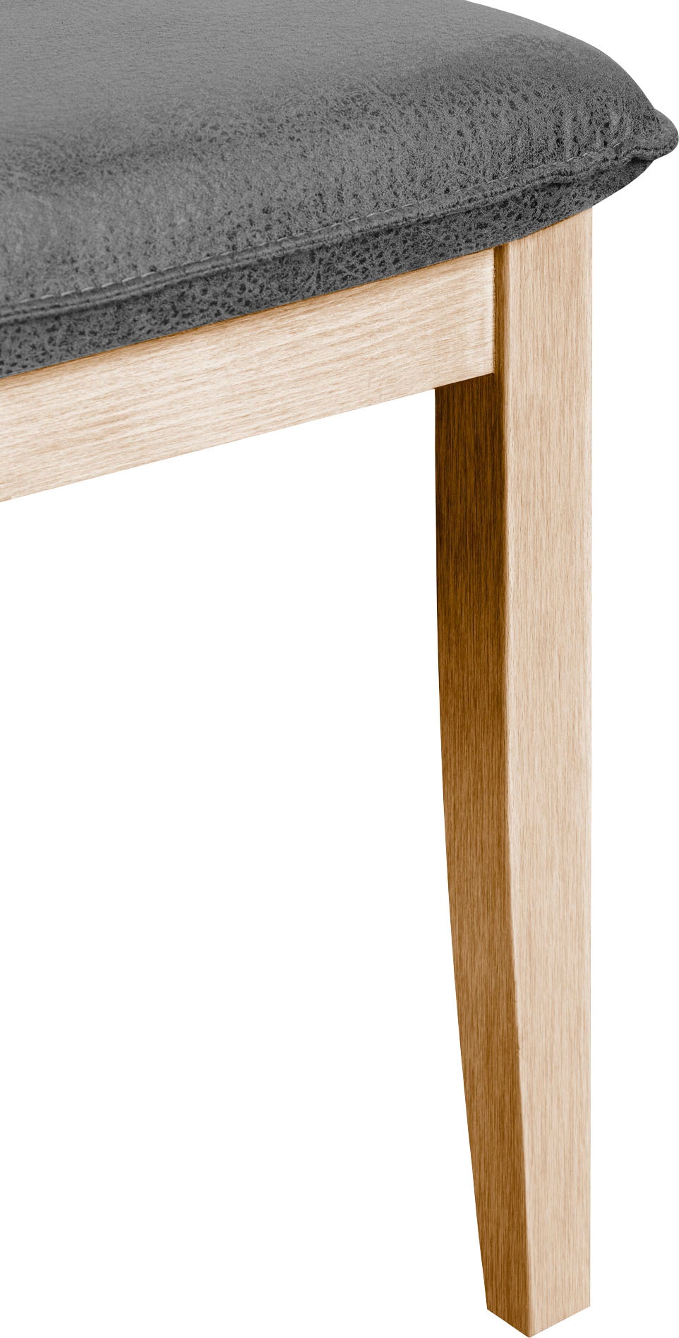 GOODproduct Eckbankgruppe »Beluna + Cross Essecke Sitzgruppe Eckbank Küchenbank« Set, Eckbank, 2 Stühle und Tisch, 4 tlg. Sitzgruppe Esszimmer Stühle Tisch und Bank bequem gepolstert