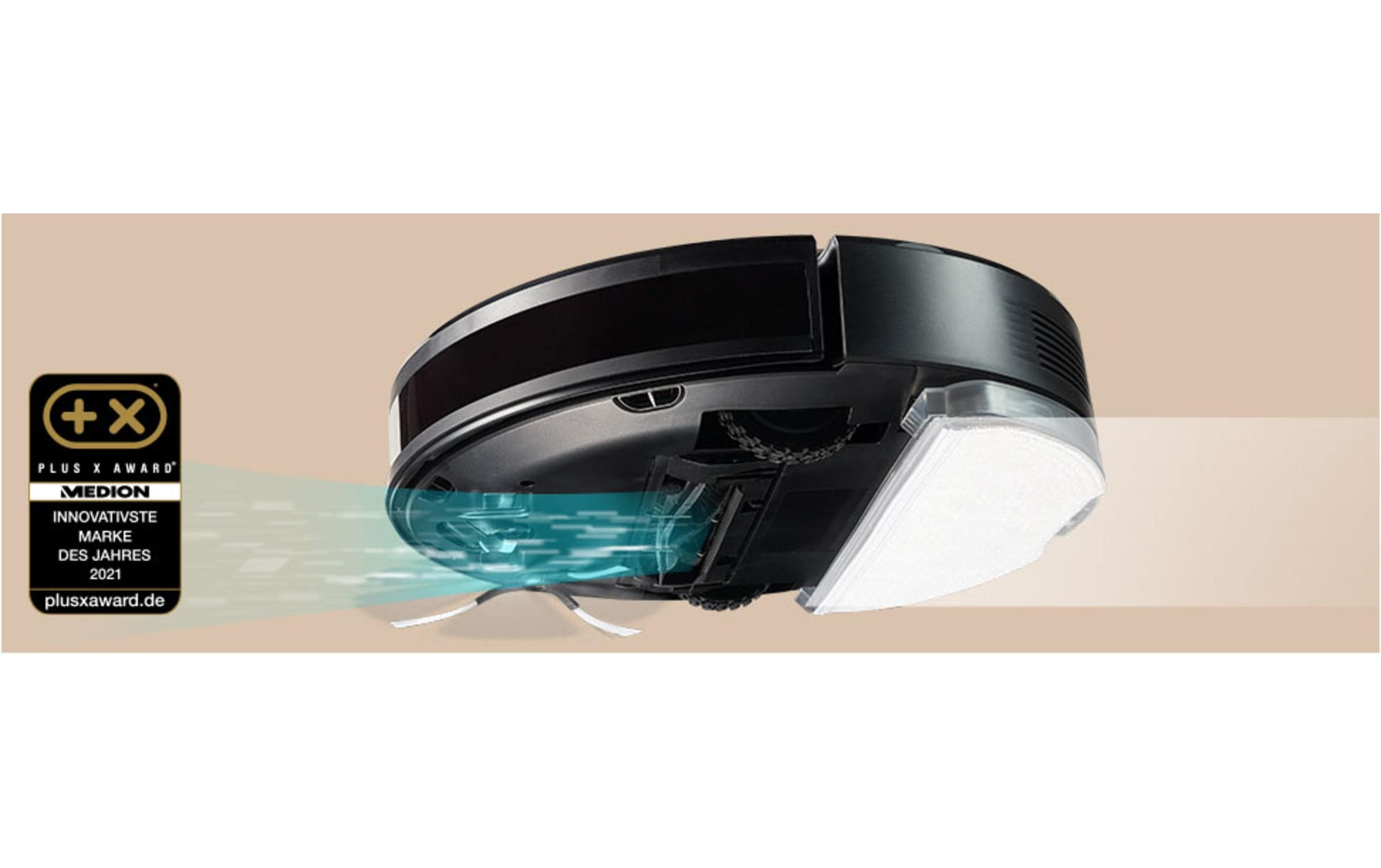 Medion® Nass-Trocken-Saugroboter »MD 20040«