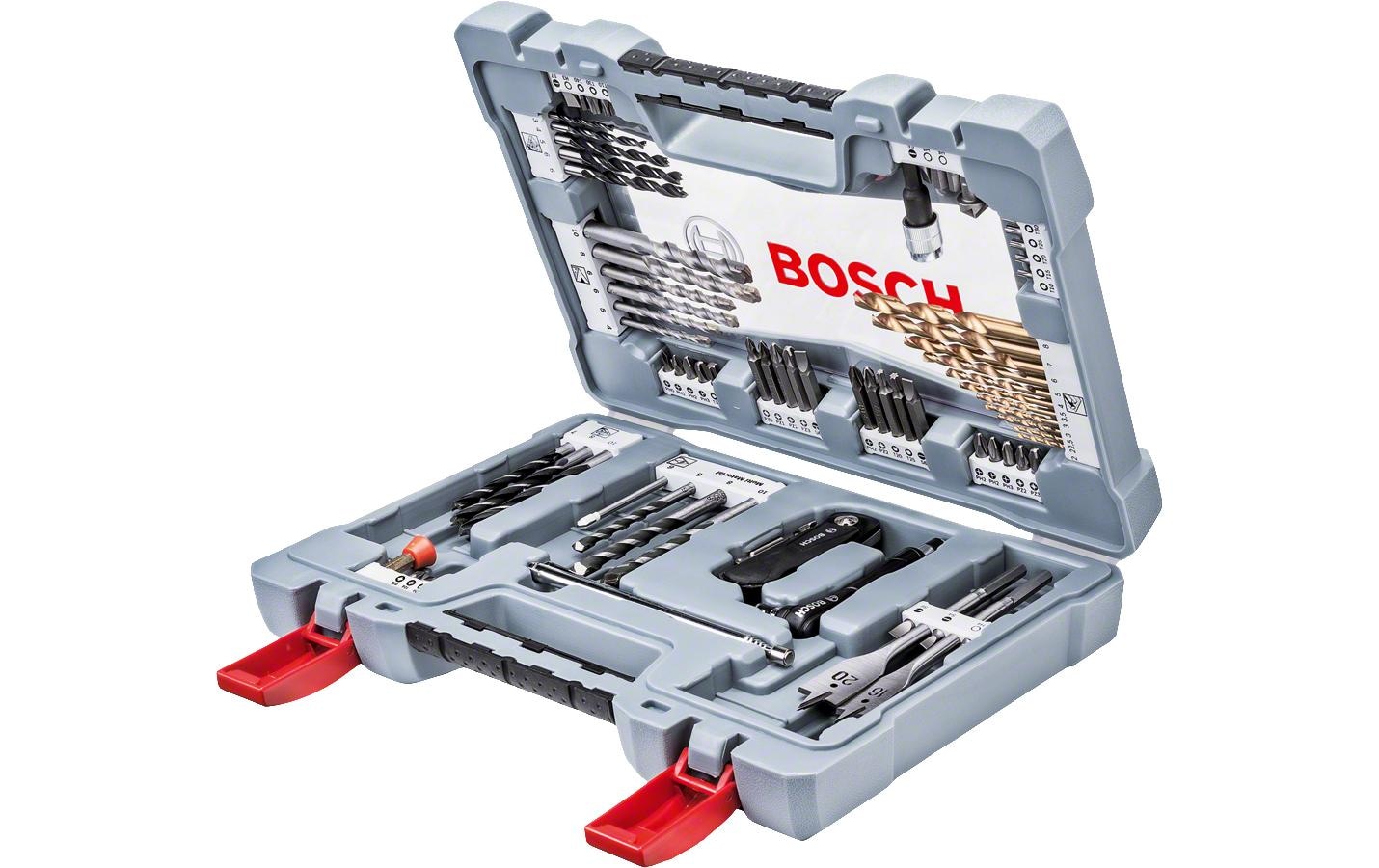 Bohrer- und Bit-Set »Premium X-Line«, (76 tlg.)