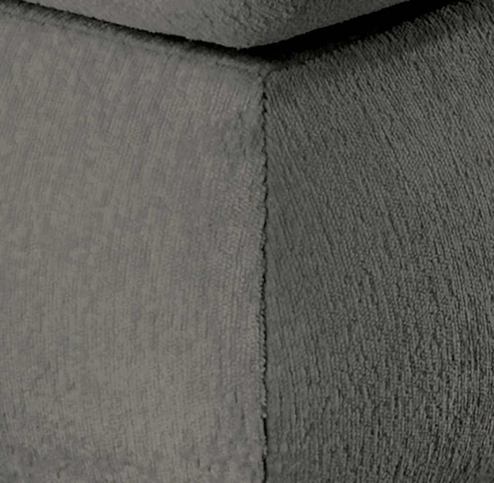 INOSIGN Ecksofa »Lazio modern und bequem, schmale Armlehnen, tolle Detailverarbeitung«, zwei verschiedene Fussfarben wählbar