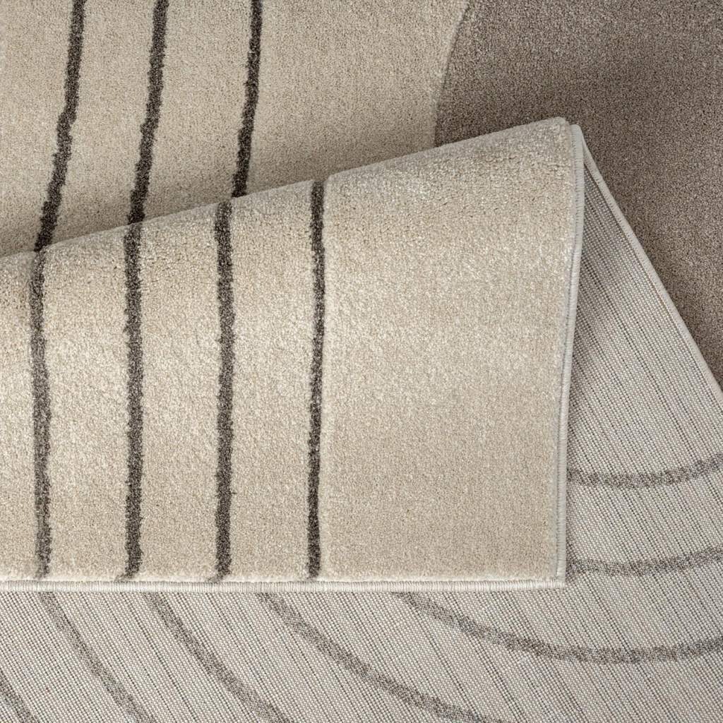 Carpet City Teppich »BONITO7170«, rechteckig, 11 mm Höhe, Flachflor, Hochtief-Muster/ 3D-Effekt, Geo-Muster, für Wohnzimmer