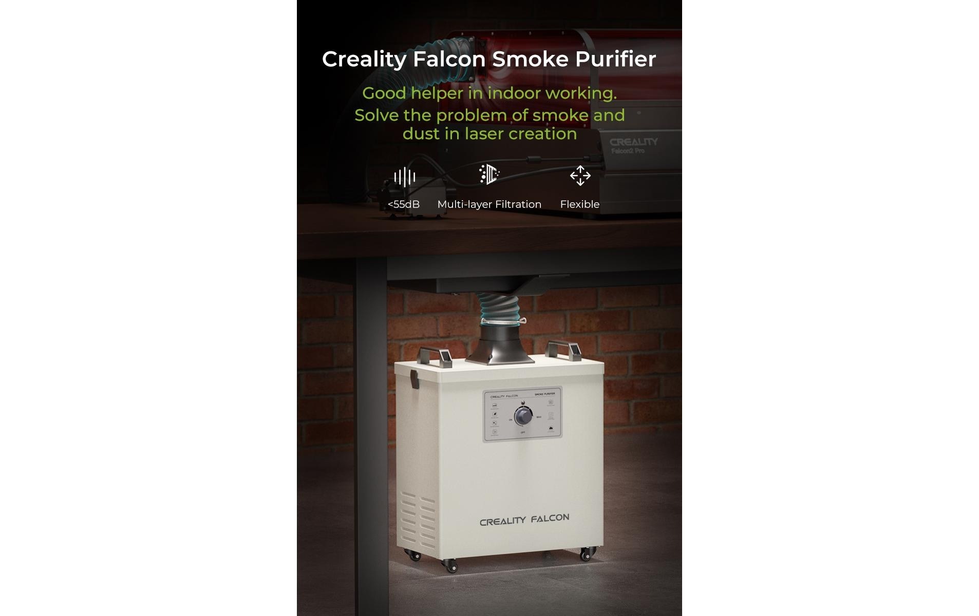 Creality Druckertrommel »Falcon Smoke Purifier 180W«