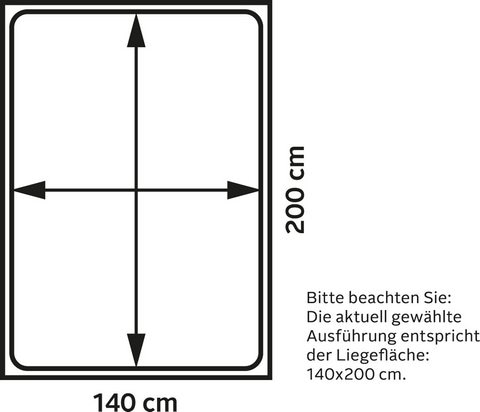 Ticaa Himmelbett »Lino«, Himmelbett, inkl. Schubkasten und Rollrost