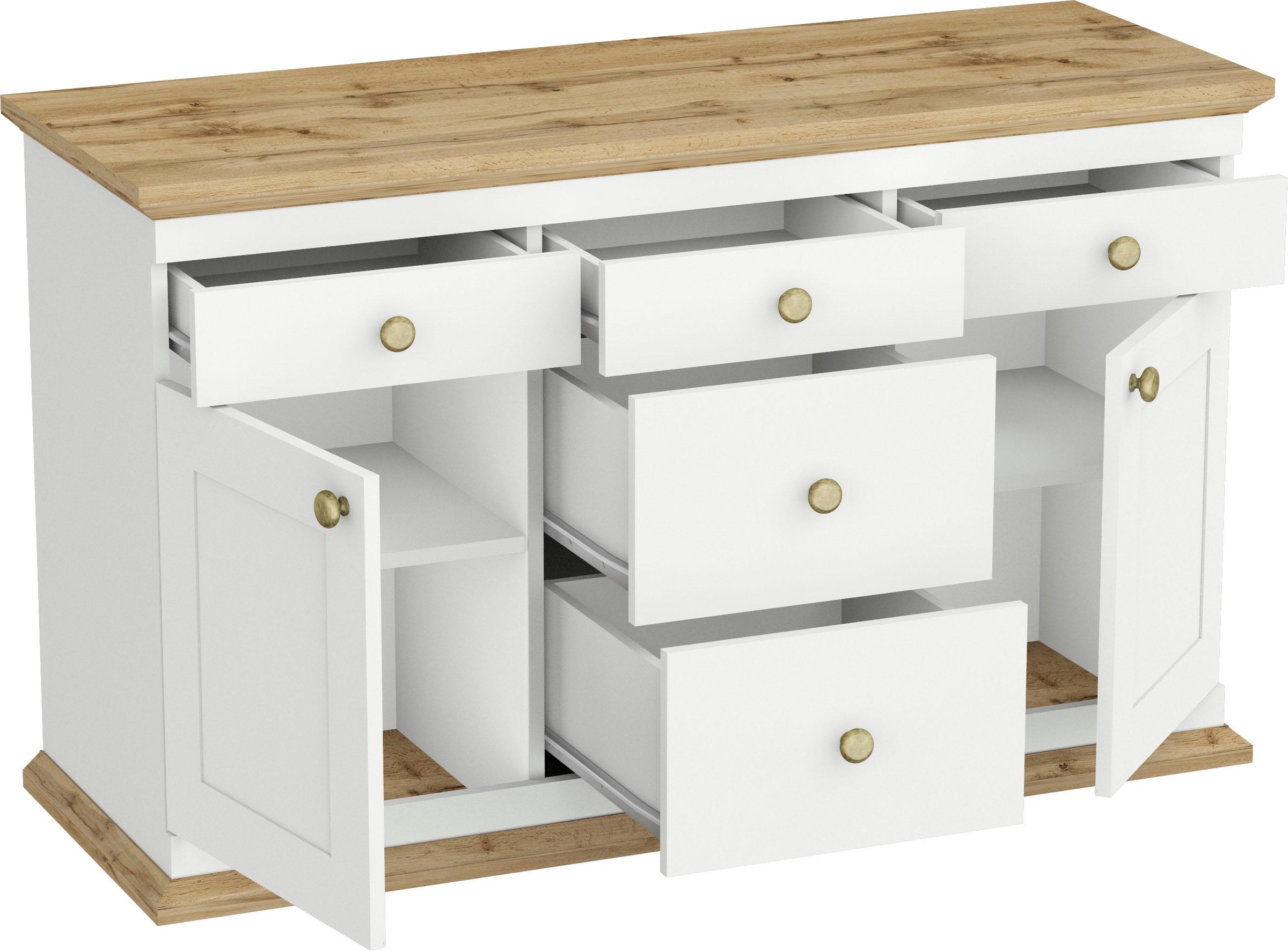 Image of Home affaire Kommode »Banburry«, 2-türig, 121cm breit bei Ackermann Versand Schweiz