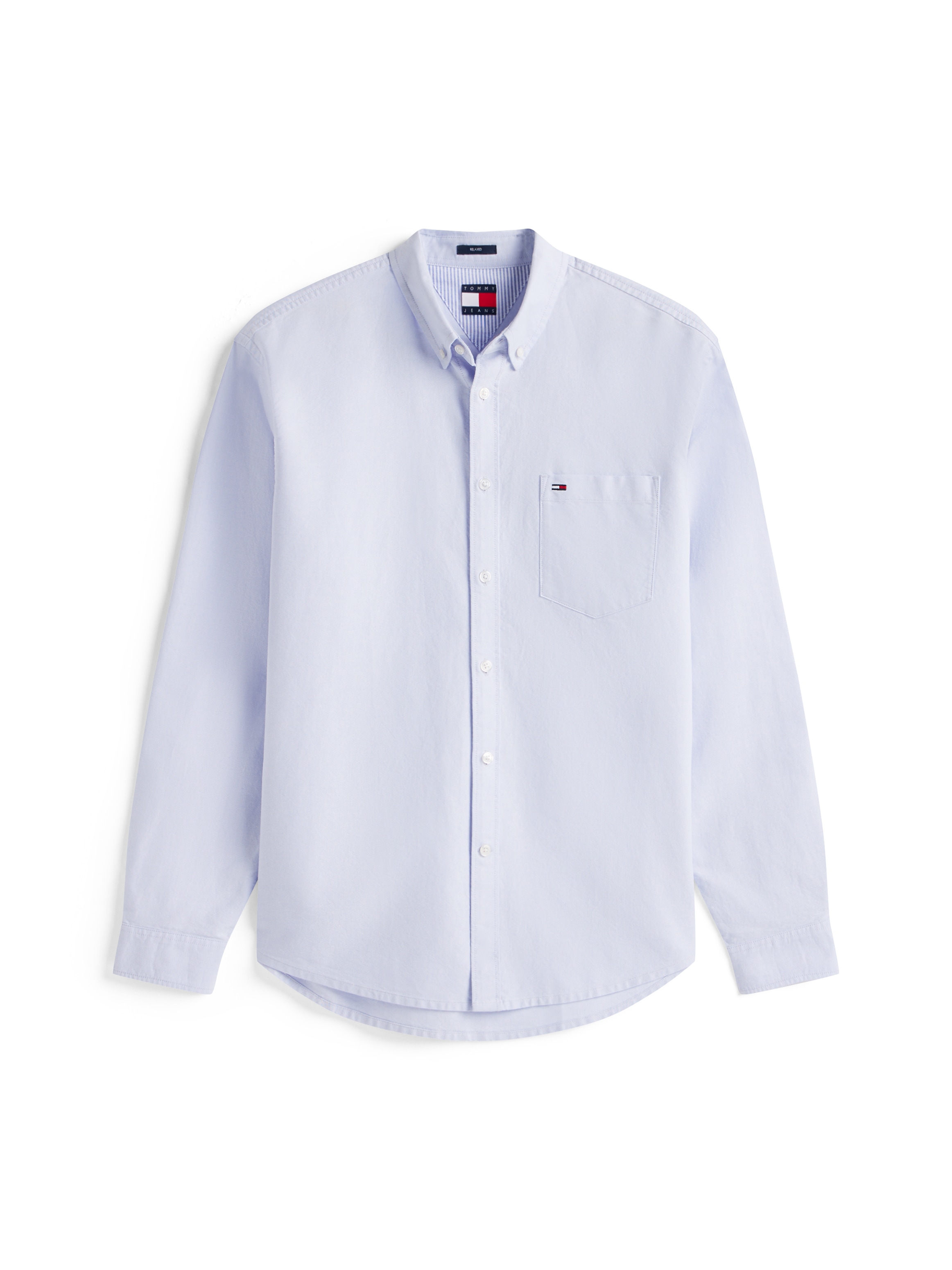 Tommy Jeans Chemise à manches longues »TJM OXFORD« relaxed fit, Button-down-Kragen