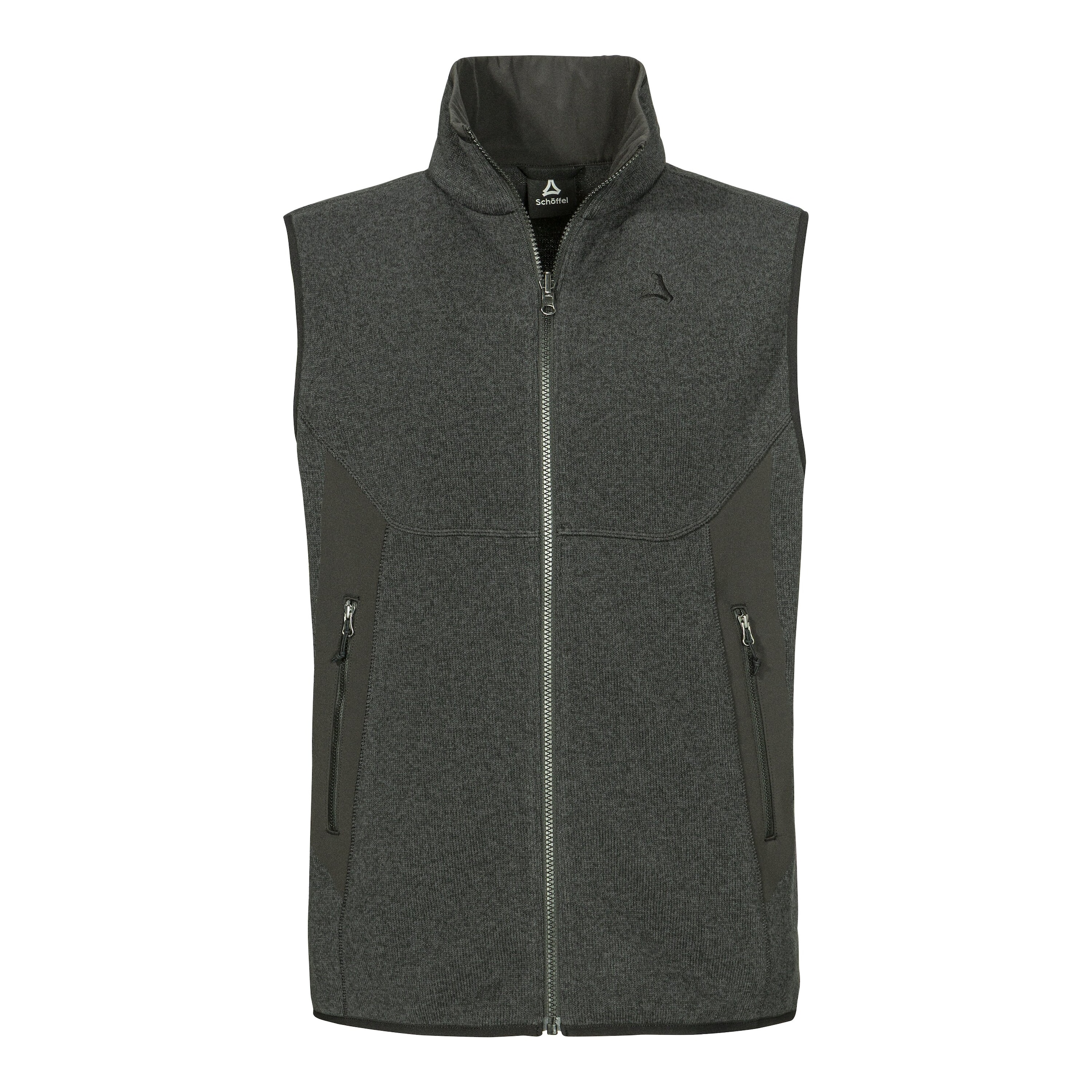 Schöffel Gilet polaire Pour adultes, design sans manches, en polyester
