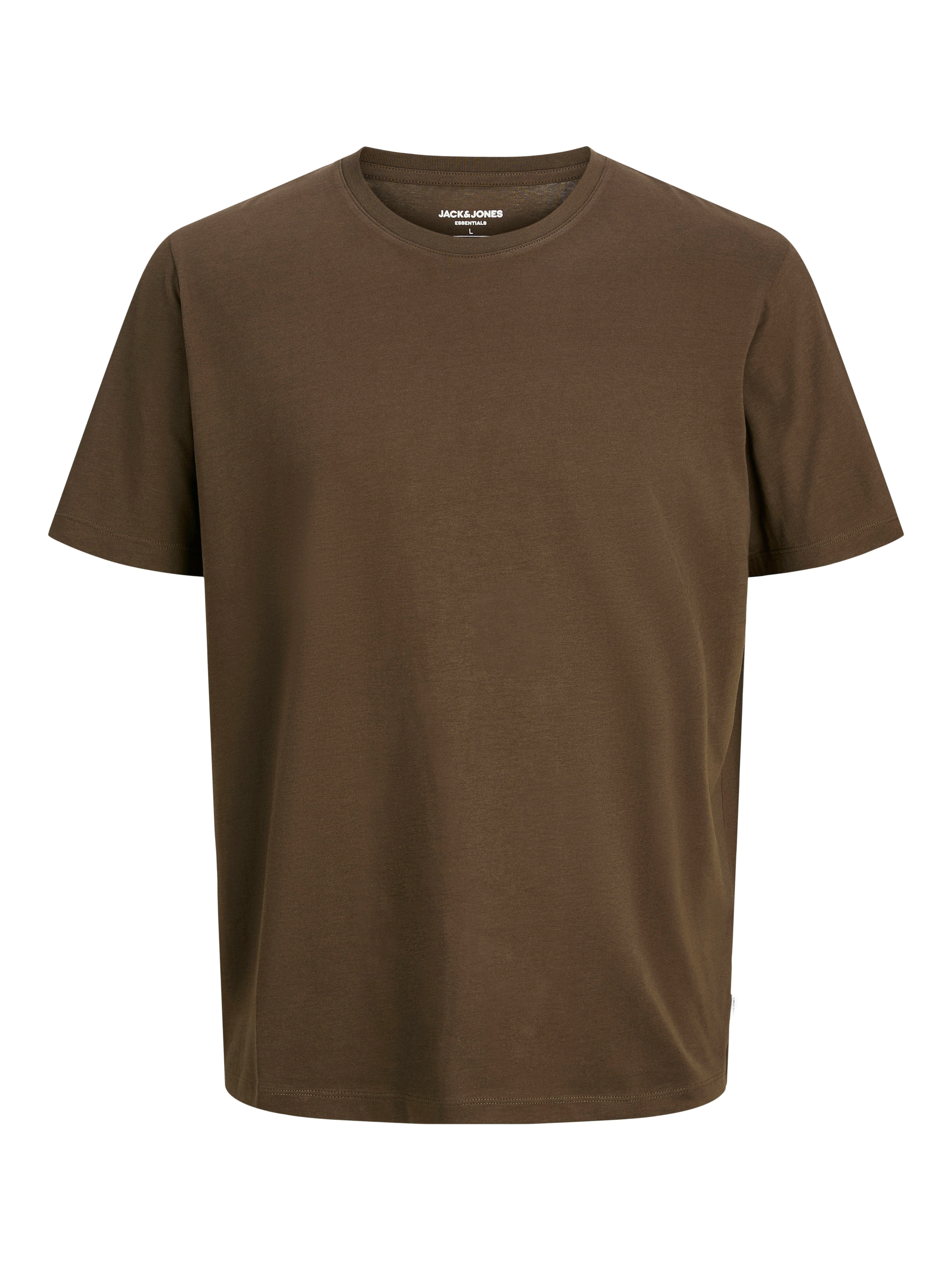 Jack & Jones Rundhalsshirt »JJEORGANIC BASIC TEE SS O-NECK NOOS«, mit Rundhalsausschnitt