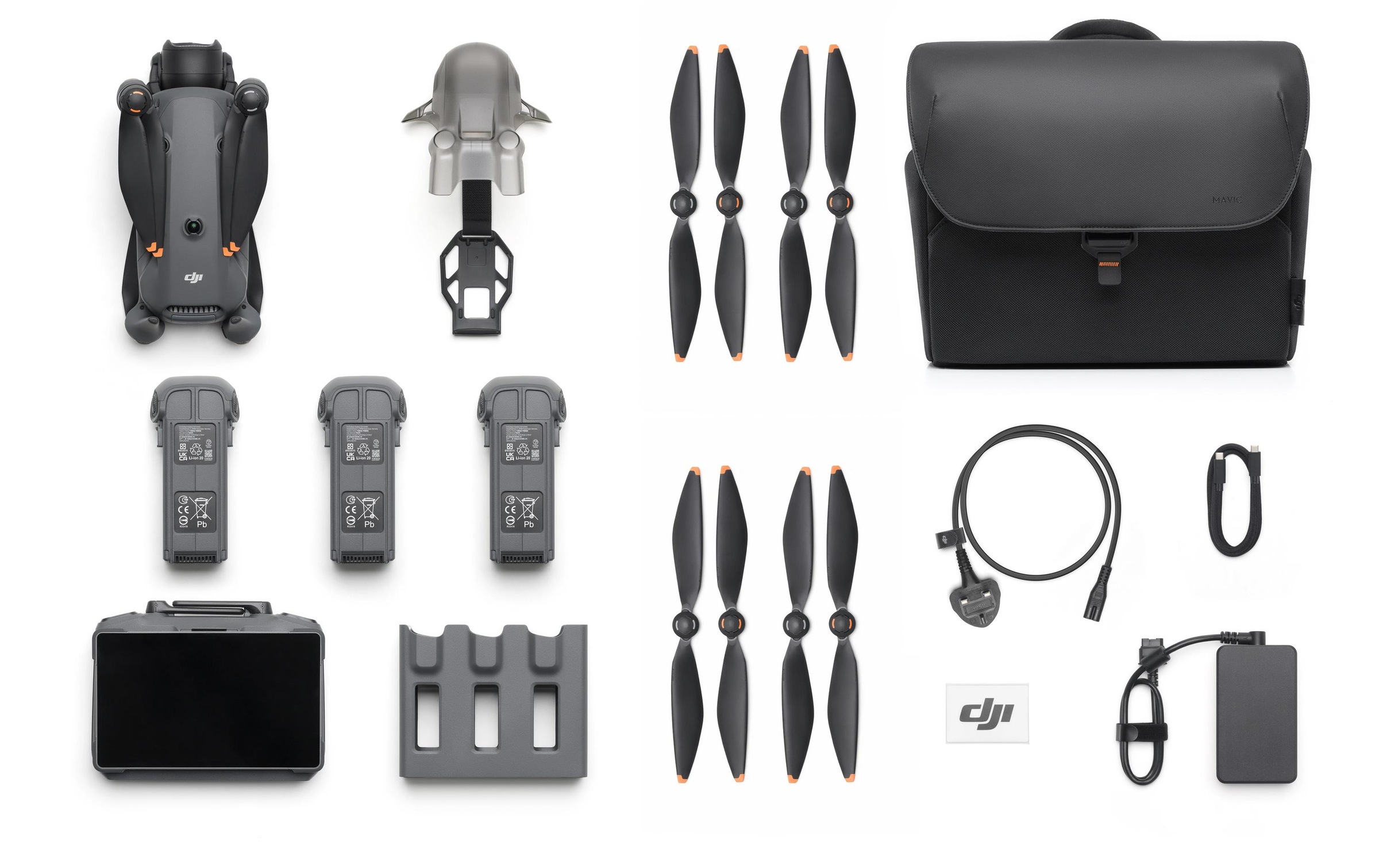 DJI Drohne »Mavic 4 Pro Creator Combo mit DJI RC 2 (C2)«, Bedienung: Fernsteuerung, Frequenzbereich: 2.4/5.8 GHz