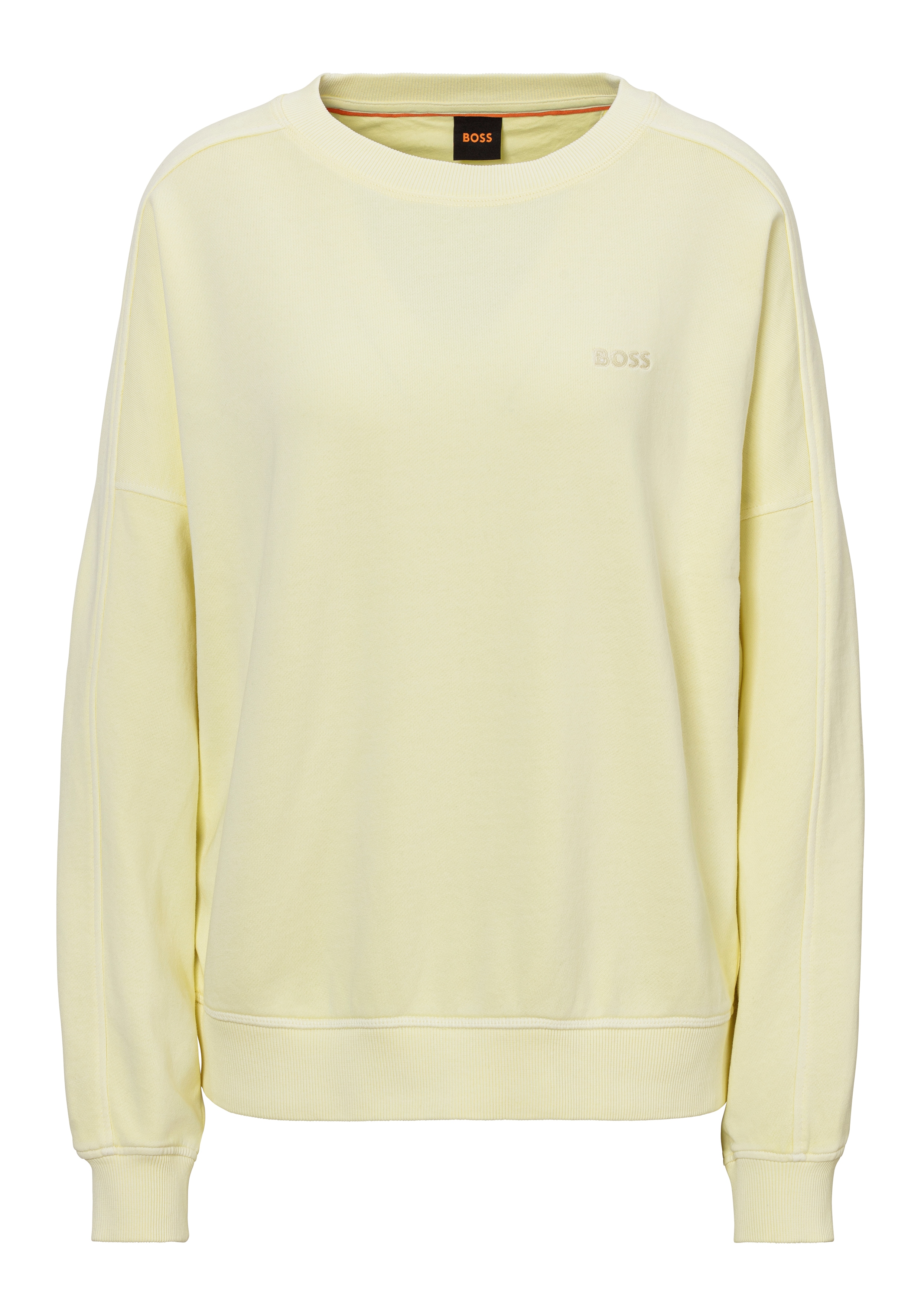 BOSS ORANGE Sweatshirt »C_Emina Premium Damenmode«, mit Rundhalsausschnitt-BOSS ORANGE 1