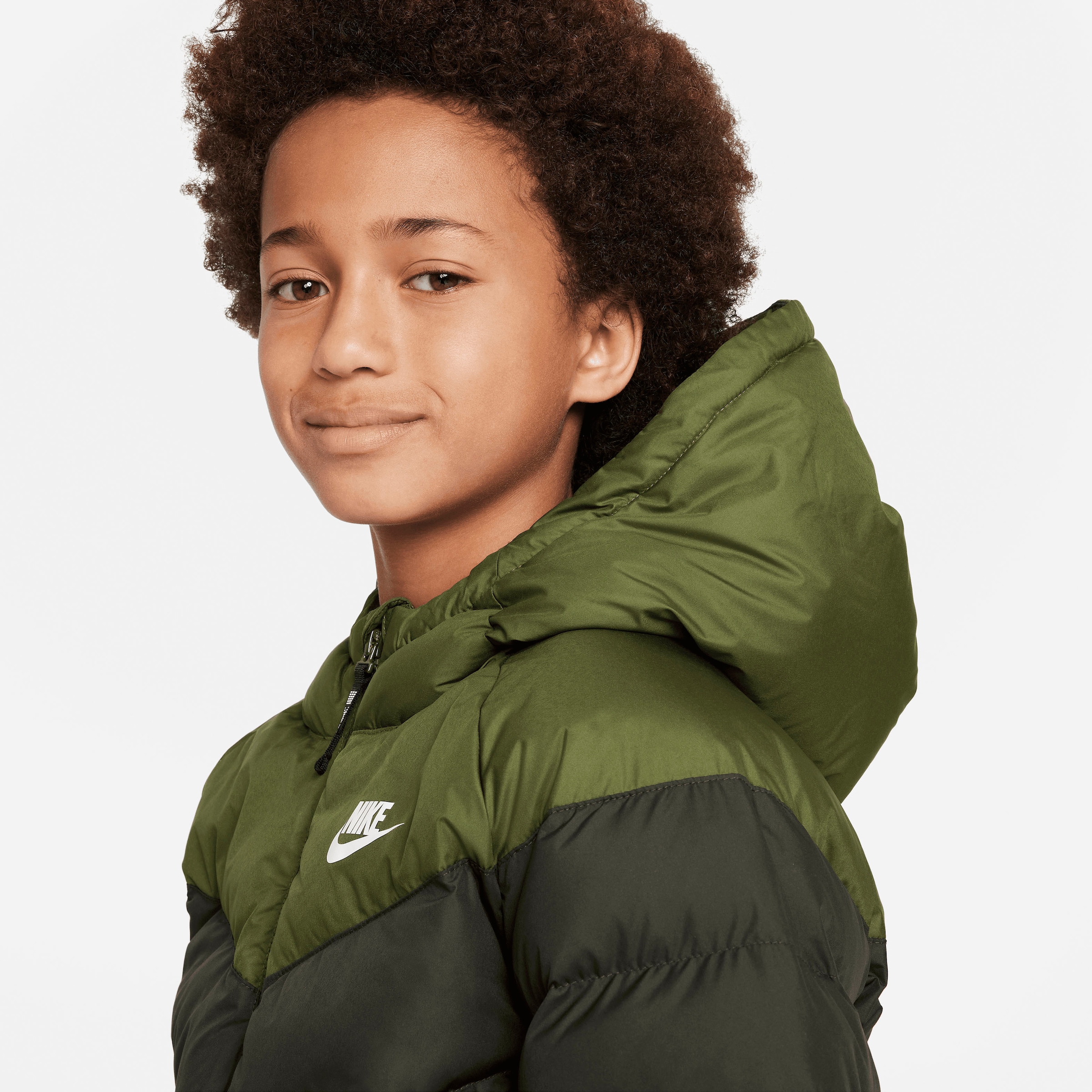 HD NSW Nike für Découvrir »K Sportswear SYNFL Steppjacke - Kapuze JKT Kinder«, mit sur