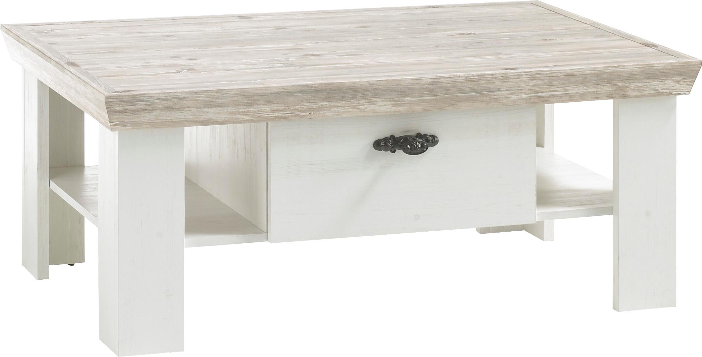 Image of Home affaire Couchtisch »Florenz«, 2 offene Fächer und 2 Schubkästen bei Ackermann Versand Schweiz