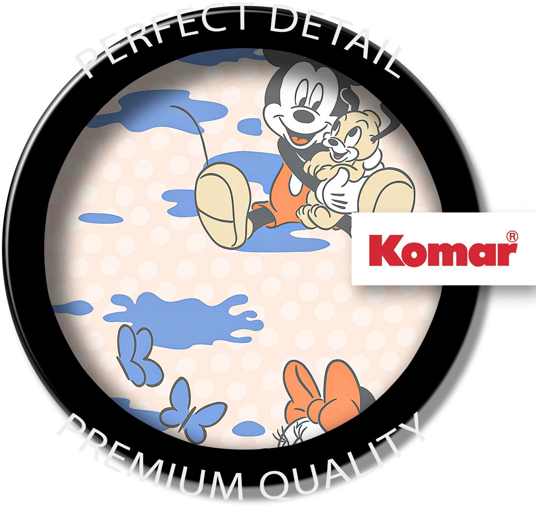 Komar Fototapete »Digitaldruck Vlies - Mickey Artsy Flow - Grösse 200 x 250 cm«, bedruckt, Kinderzimmer