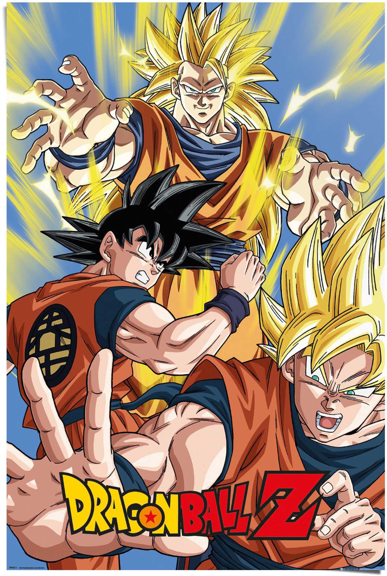 Image of Reinders! Poster »Dragon Ball Z Goku«, (1 St.) bei Ackermann Versand Schweiz