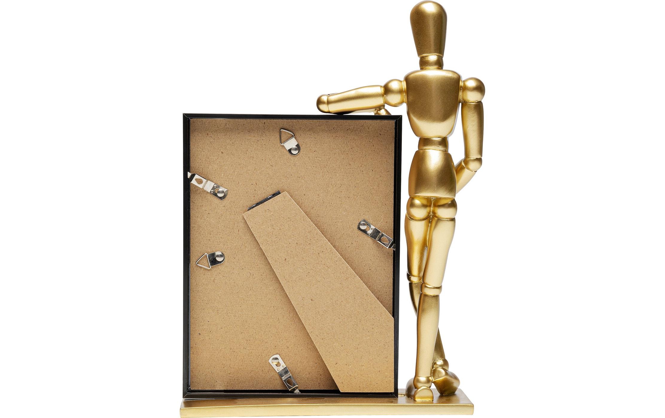 Kare Design Bilderrahmen »Proudly Goldfarben/Schwarz, 16 x 21 cm«