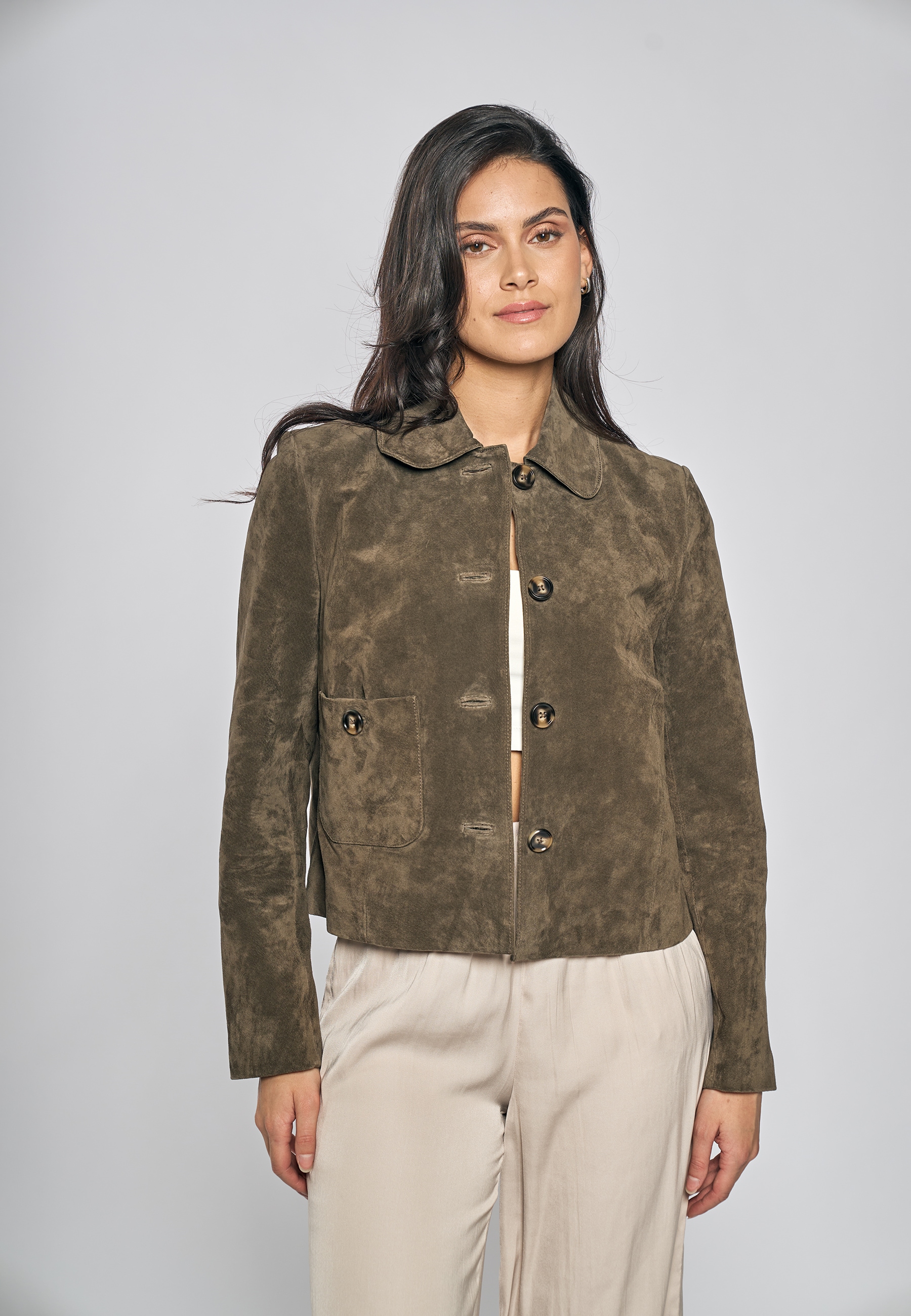 Image of Freaky Nation Lederjacke "Velvy-FN"