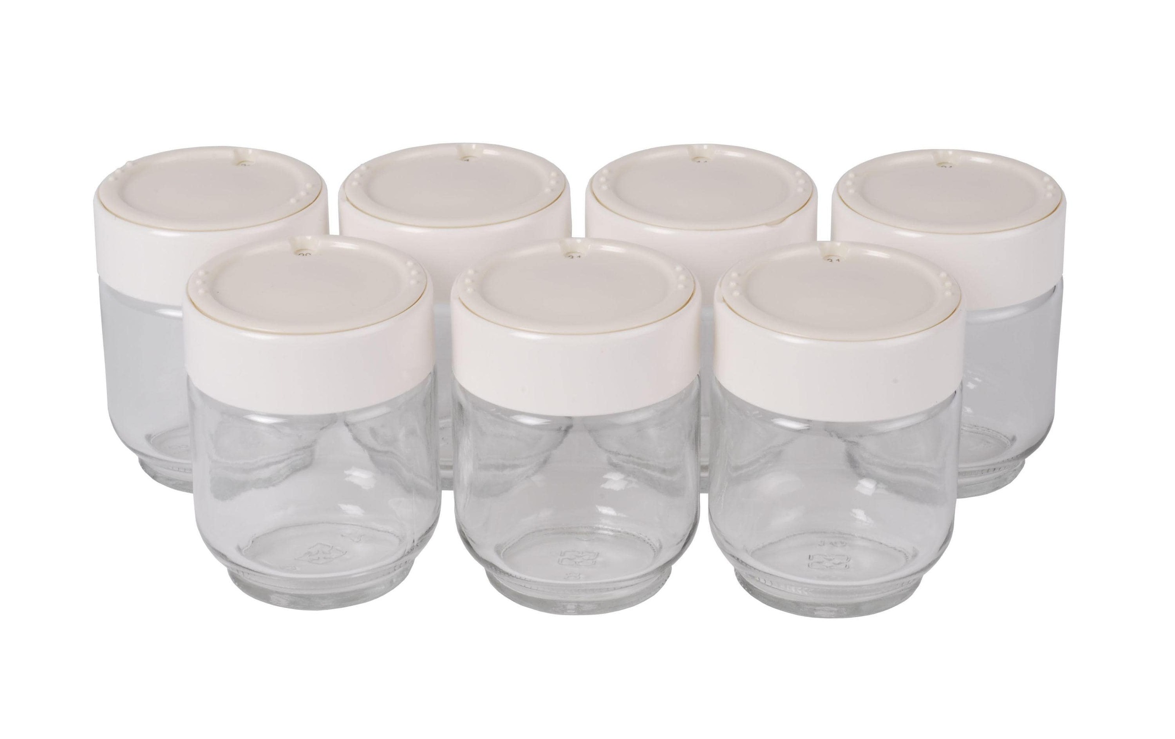 Image of Moulinex Joghurtgläser "7 Stück, 0.15 l, Transparent" 7 Stk. tlg.