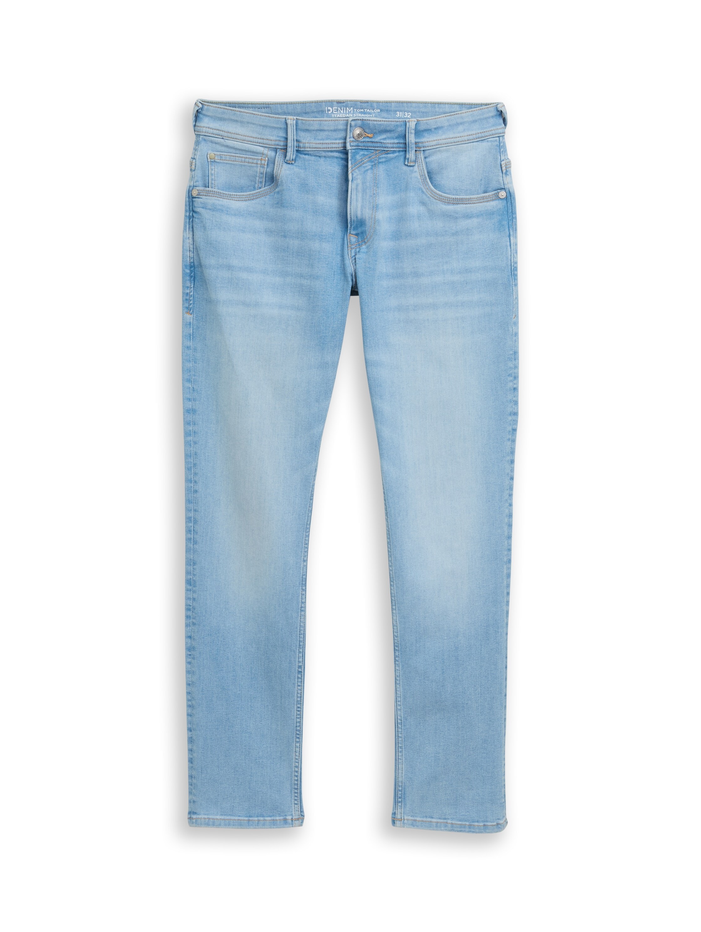 TOM TAILOR Denim Jeans droit im klassischen 5-Pocket-Design