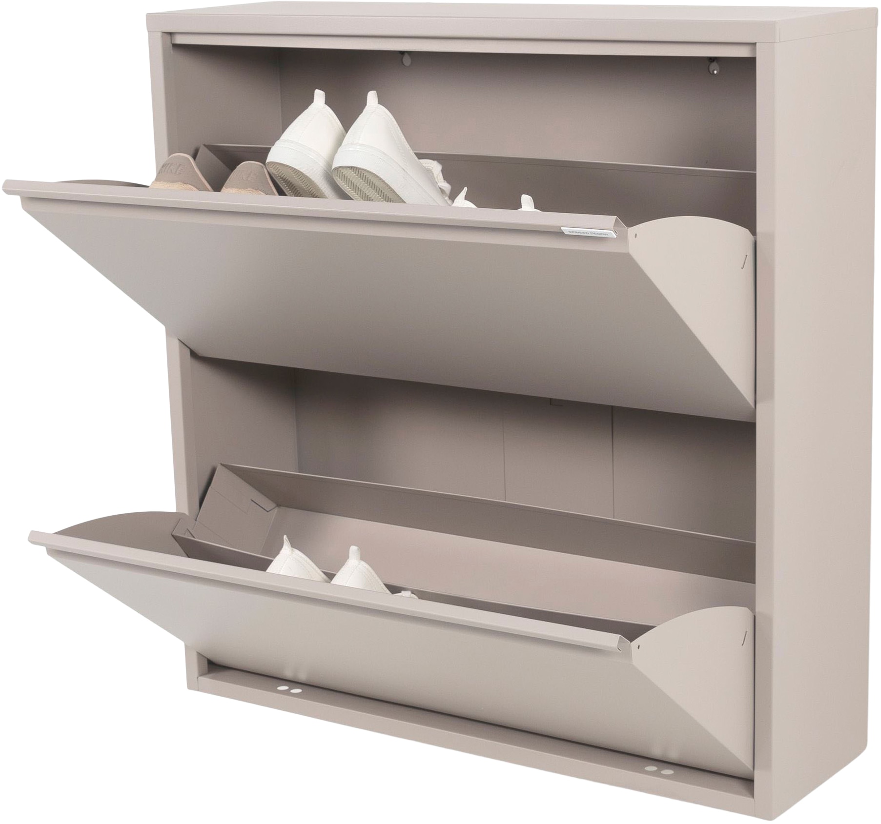Spinder Design Armoire à chaussures Métal, largeur 75 cm