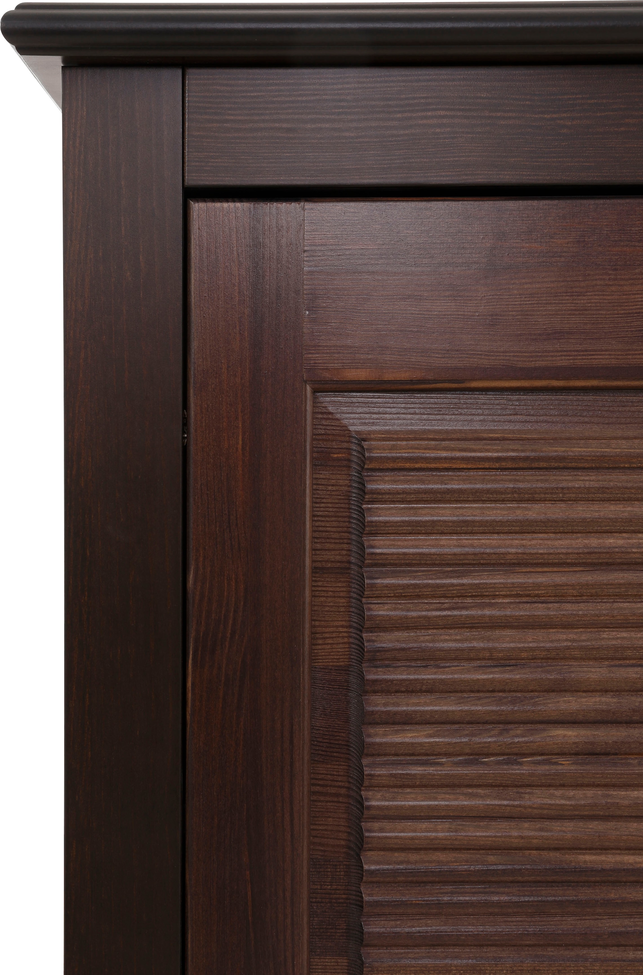 Home affaire Sideboard »Rauna«, (B/T/H: 150/37/84 cm), Kommode, FSC®-zertifiziertes Massivholz, Breite 150 cm