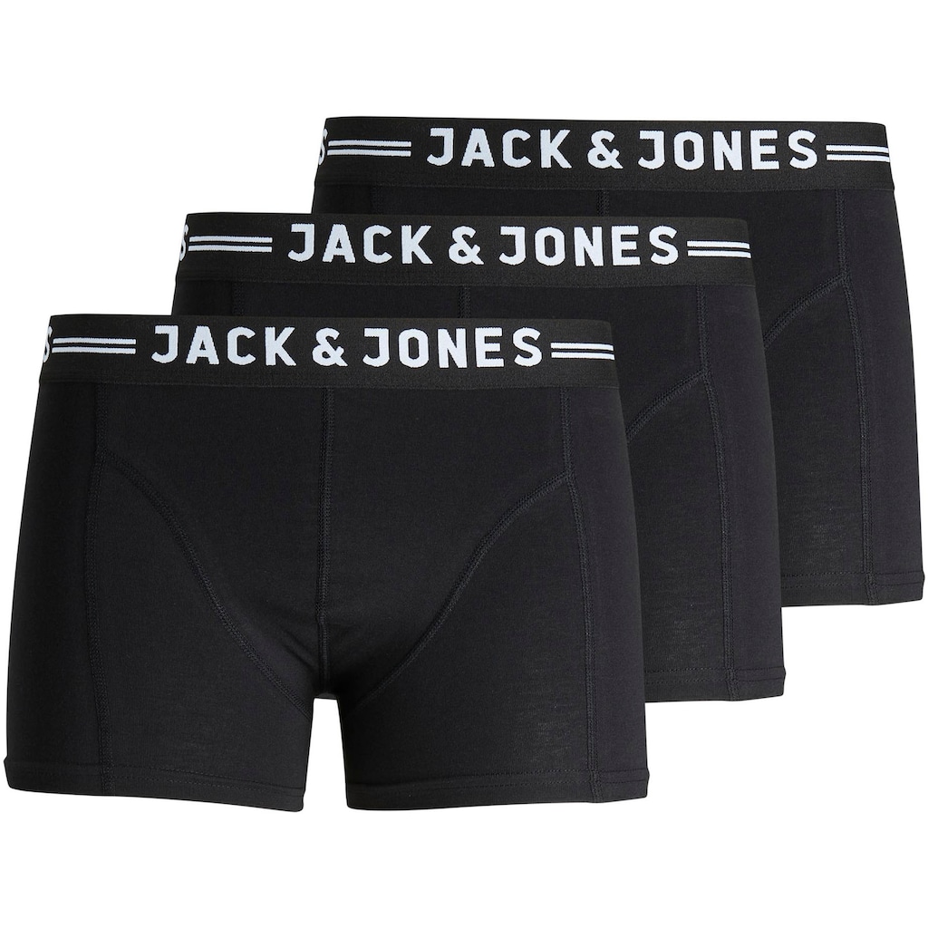 Jack & Jones Boxer »Sense Trunks«, (Packung, 3 St.)