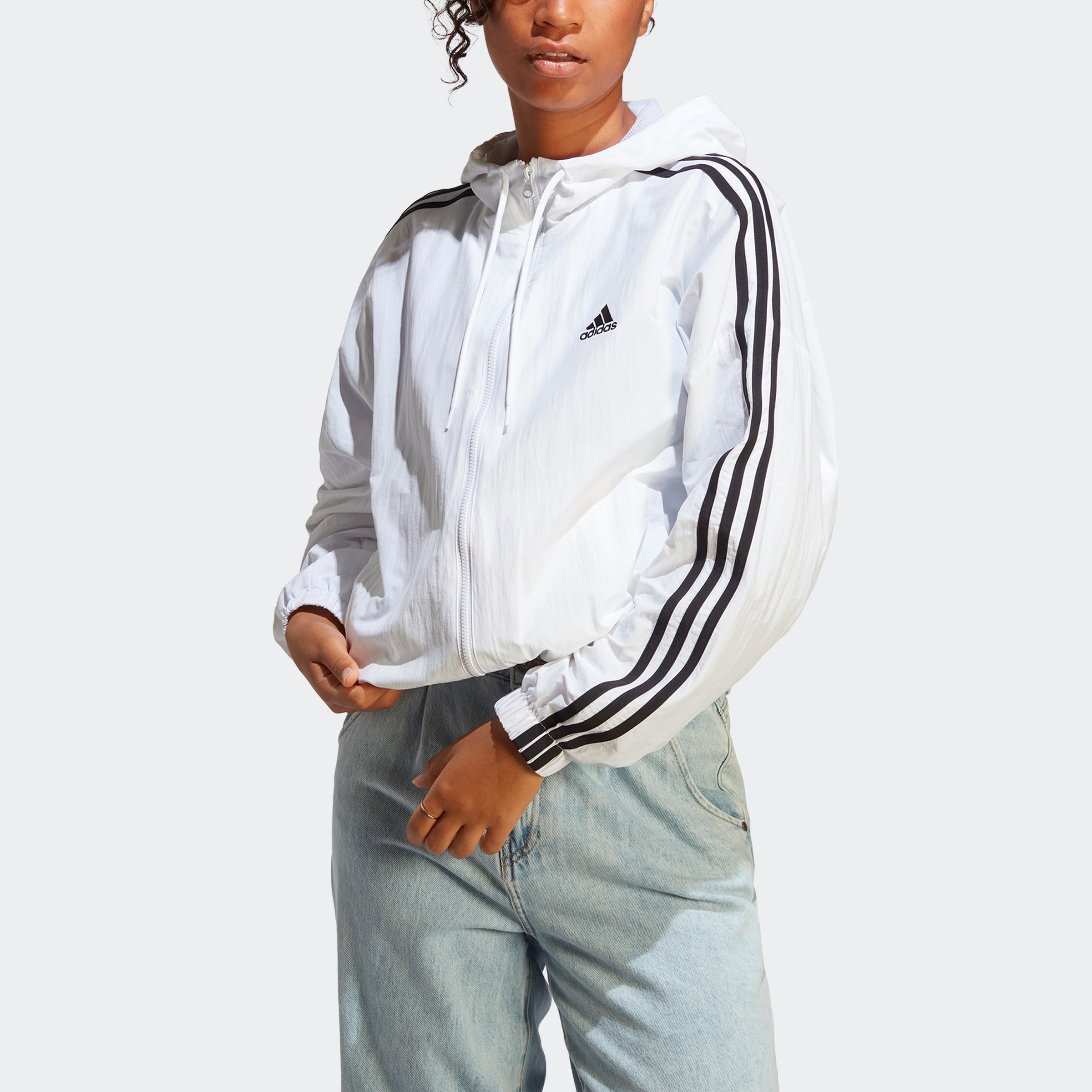 adidas Sportswear Windbreaker »ESSENTIALS 3-STREIFEN WOVEN«