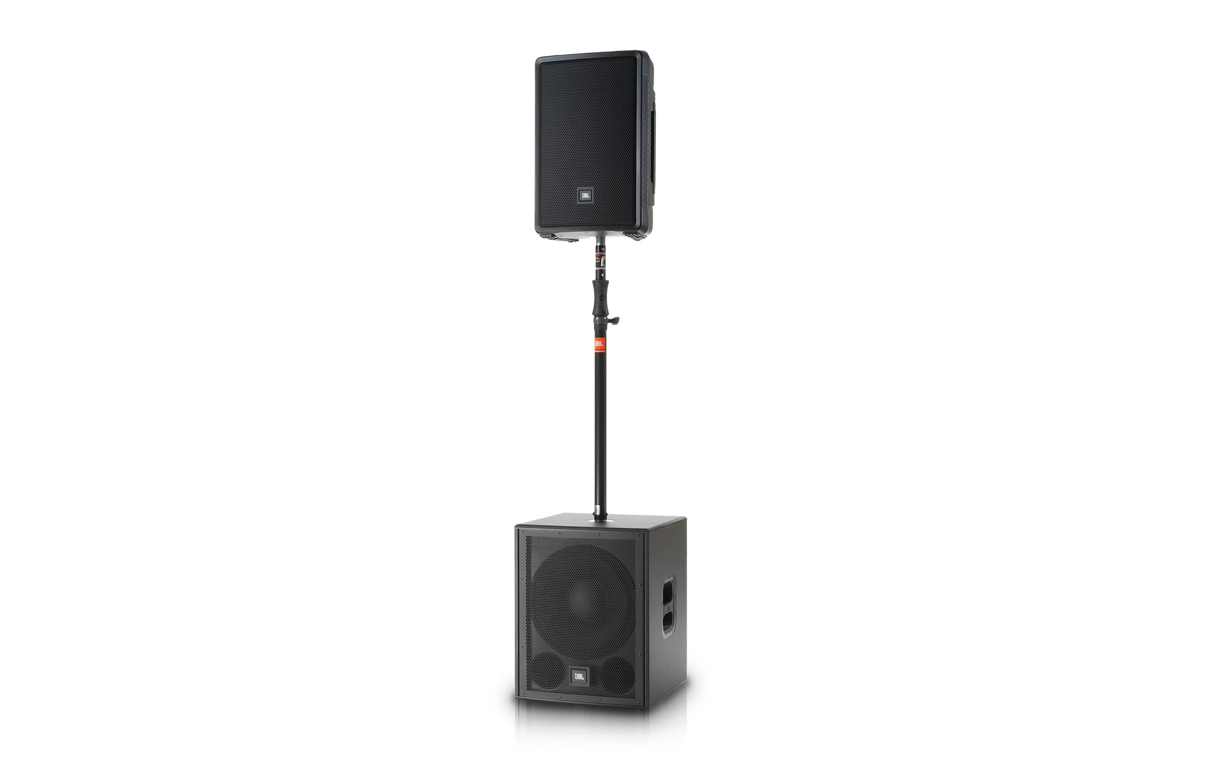 JBL Lautsprecher »IRX112BT«, Bluetooth Audio Streaming, Hochständerflansch, Mikrofoneingang