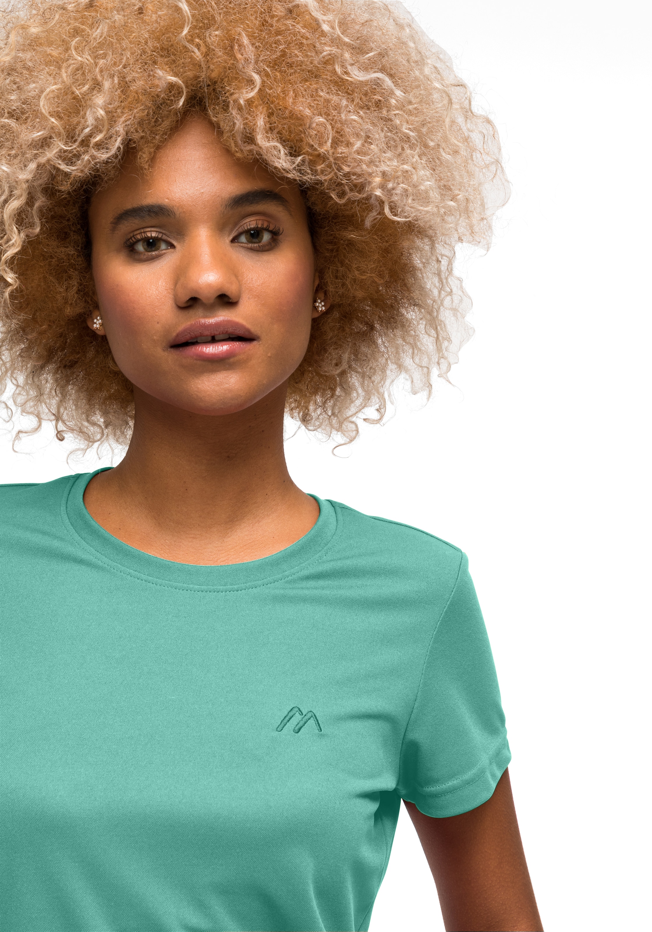 Maier Sports T-Shirt »Waltraud« Damen Kurzarmshirt, leichtes Sommer Funktionsshirt, Rundhals, Reg Fit