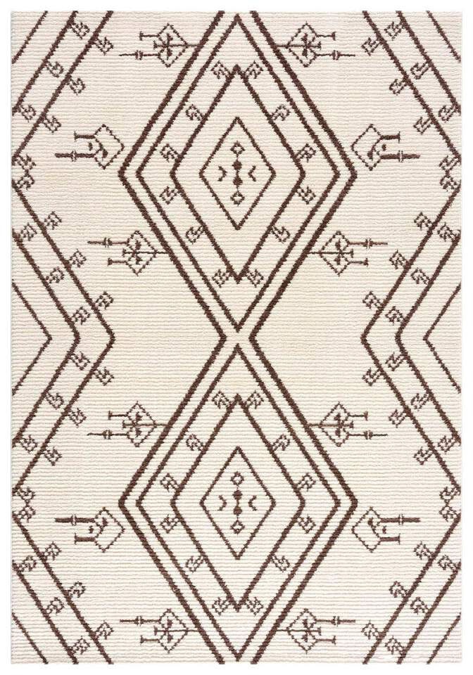Carpet City Teppich »April 2291«, rechteckig, 10 mm Höhe, Läufer, weich durch Microfaser, Boho Ethno Look, Wohnzimmer