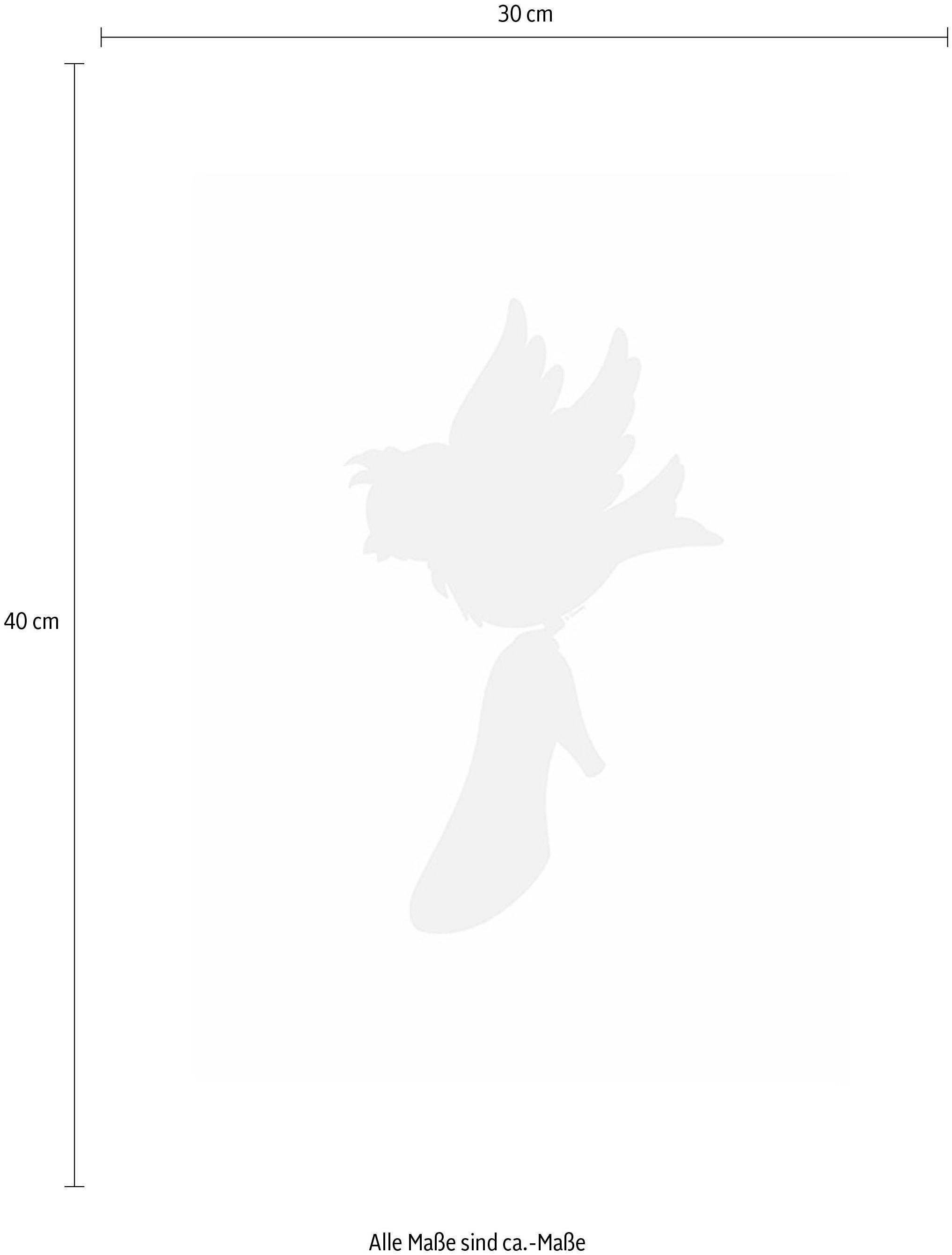Komar Bild »Cinderella Bird«, Disney, (1 St.), Wandbild zur Dekoration im Kinderzimmer - ohne Rahmen