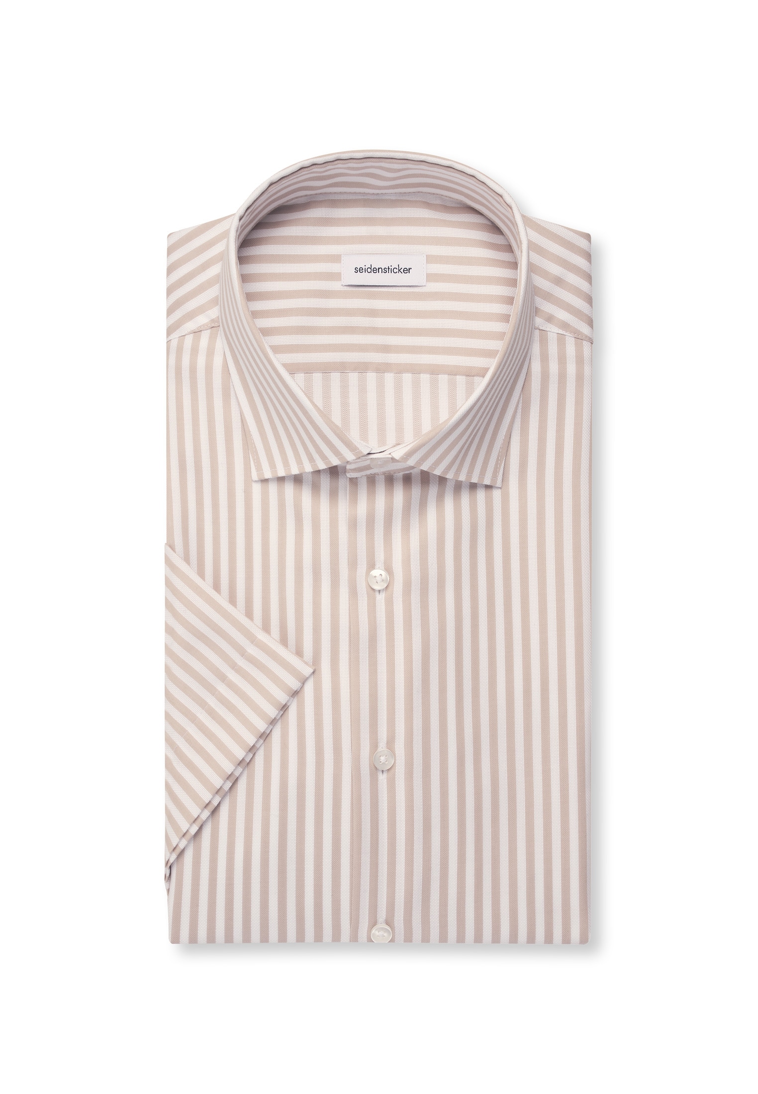 seidensticker Chemise d'affaires »Shaped« Shaped 1/2 Kentkragen Streifen