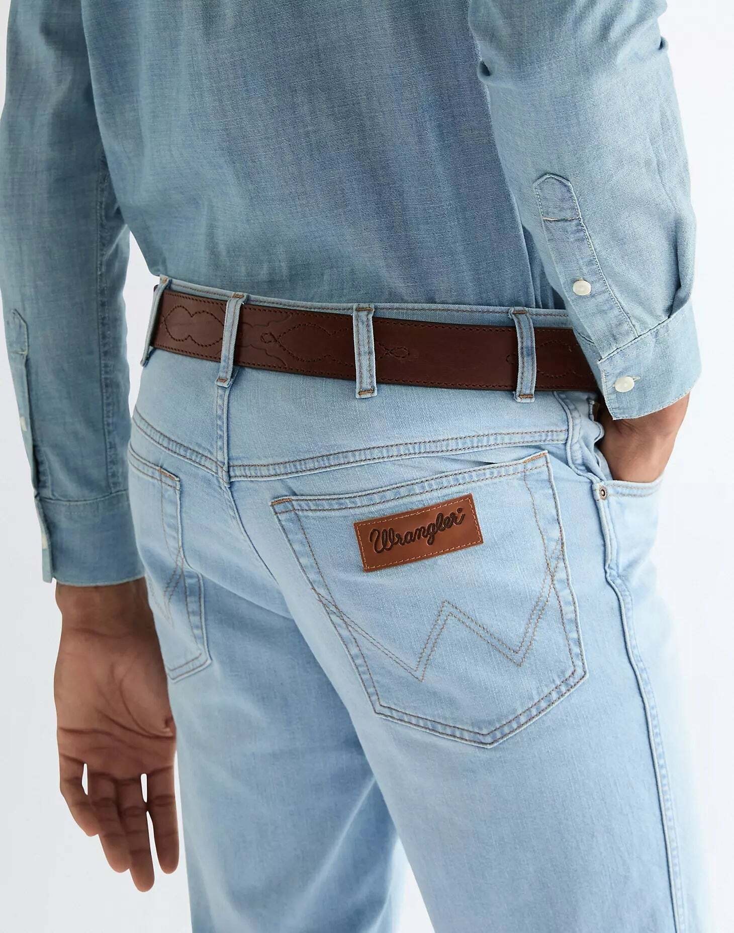 Wrangler Hüftgürtel »WRANGLER Gürtel Western Stitch«