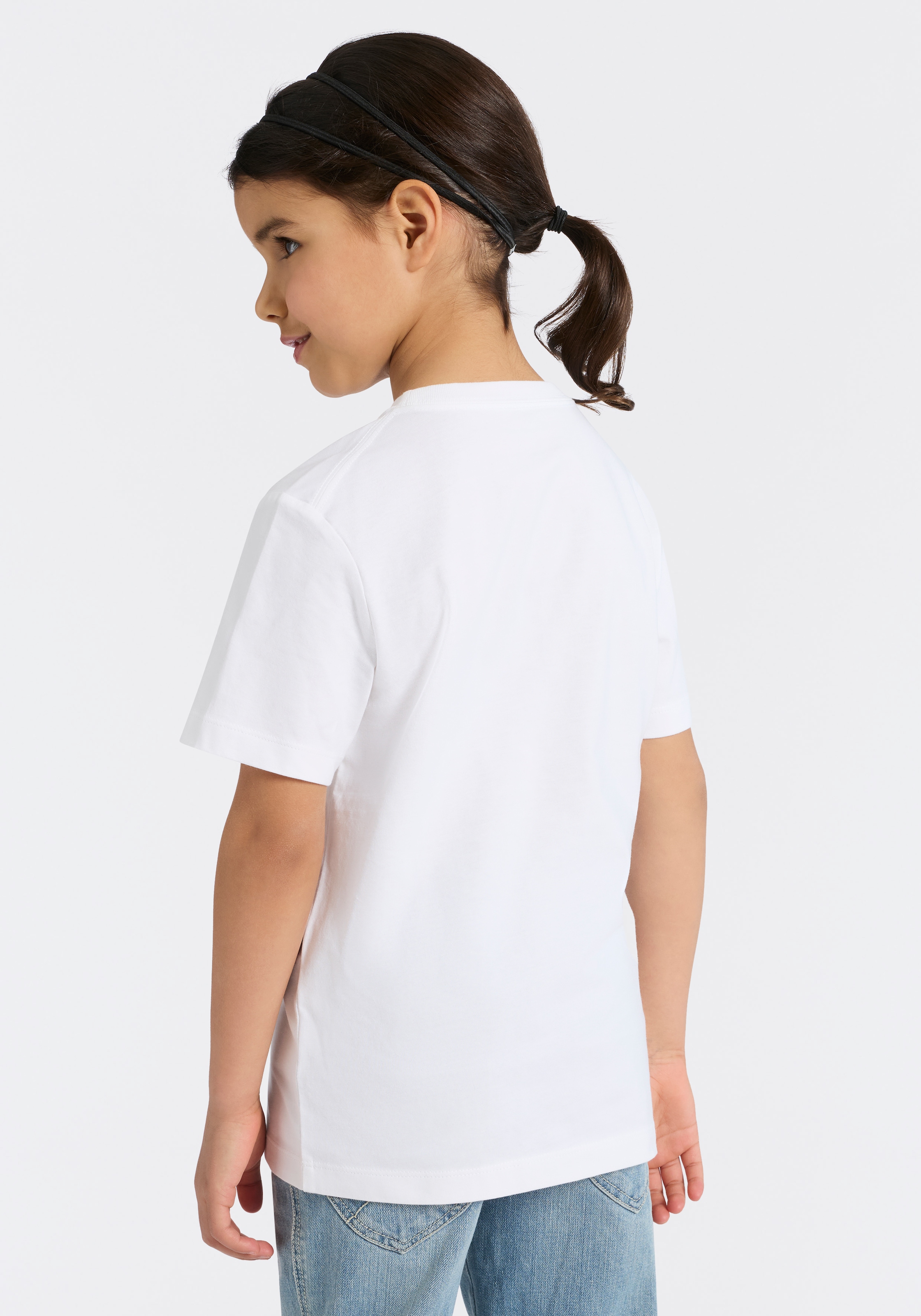 Calvin Klein Jeans T-shirt »Institutional 2-Pack T-Shirt« pour enfants jusqu'à 16 ans avec inscription logo