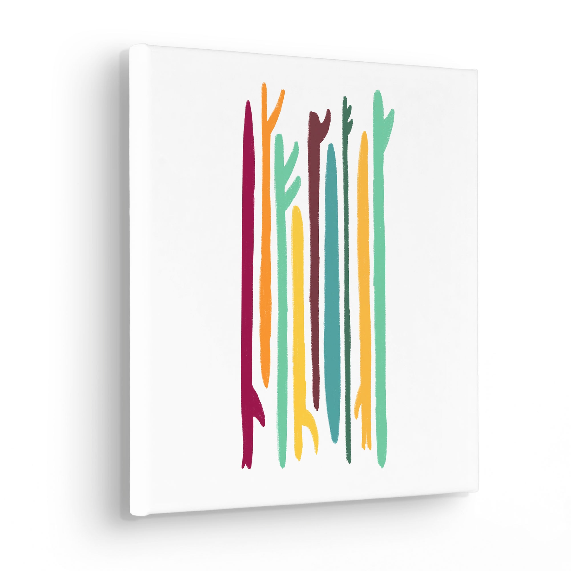 Komar Tableau sur toile »Surf Blade - Grösse 30 x 30 cm« 1 cuis tlg. Keilrahmenbild mi Echtholzrahmen