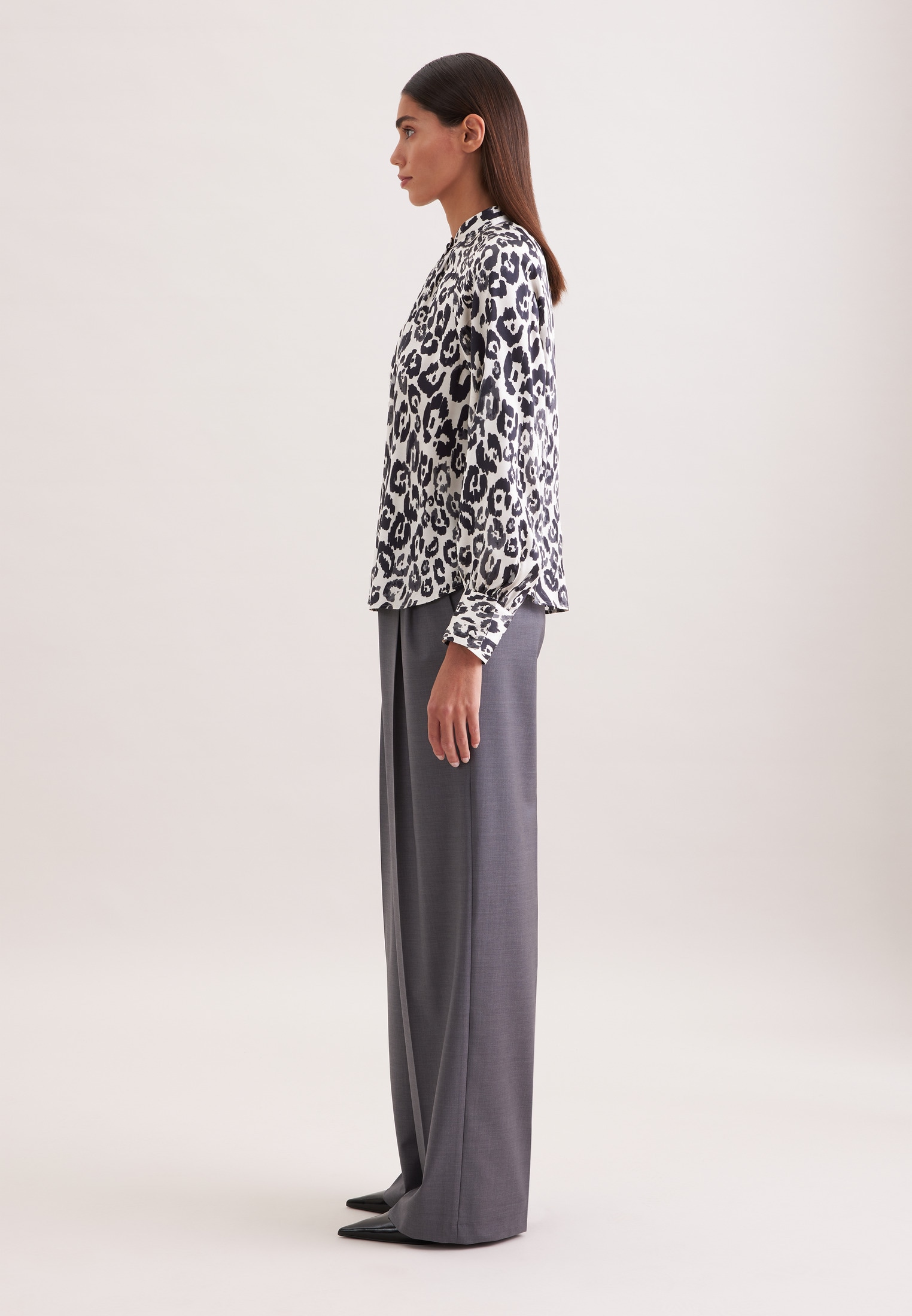 seidensticker Blouse classique impression col rond 1/1