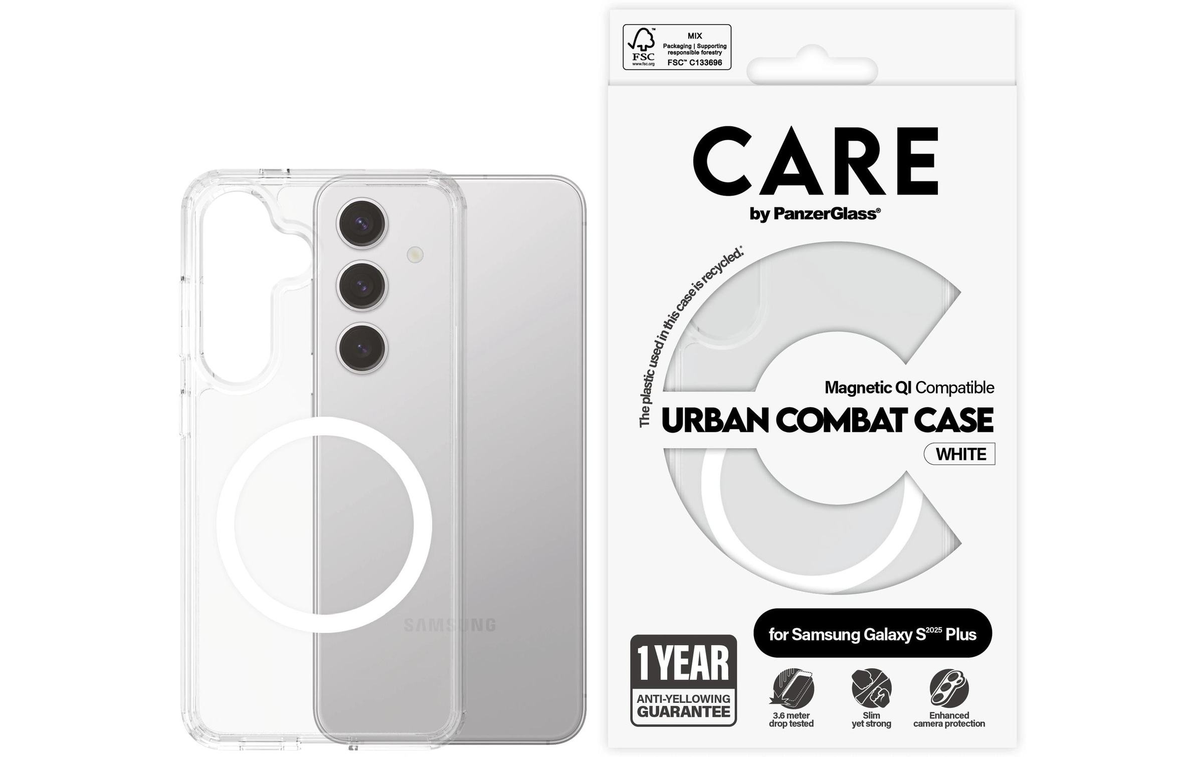 CARE by PanzerGlass Backcover »Flagship Galaxy S25+«, Samsung Galaxy S25+