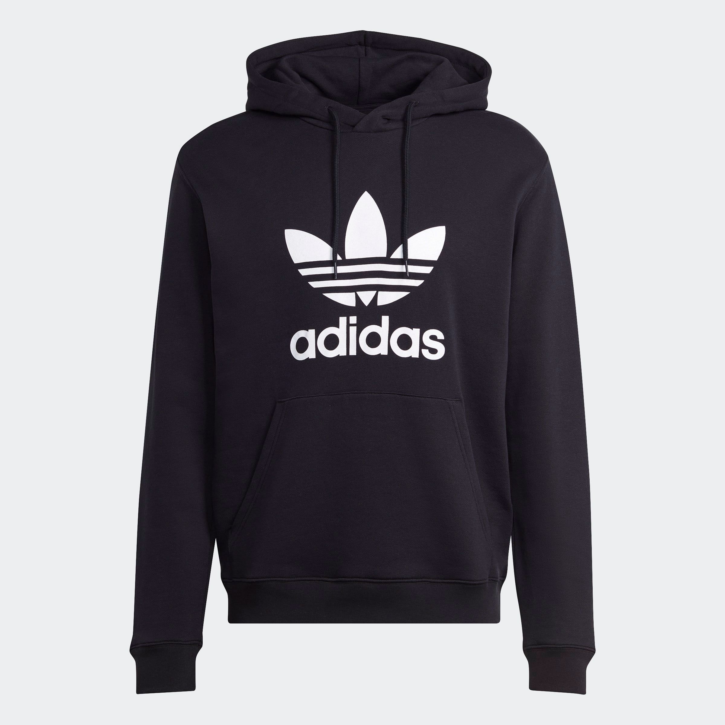 adidas Originals Kapuzensweatshirt »TREFOIL HOODY«, Hoodie, Kapuzenpullover mit grossem Logoprint
