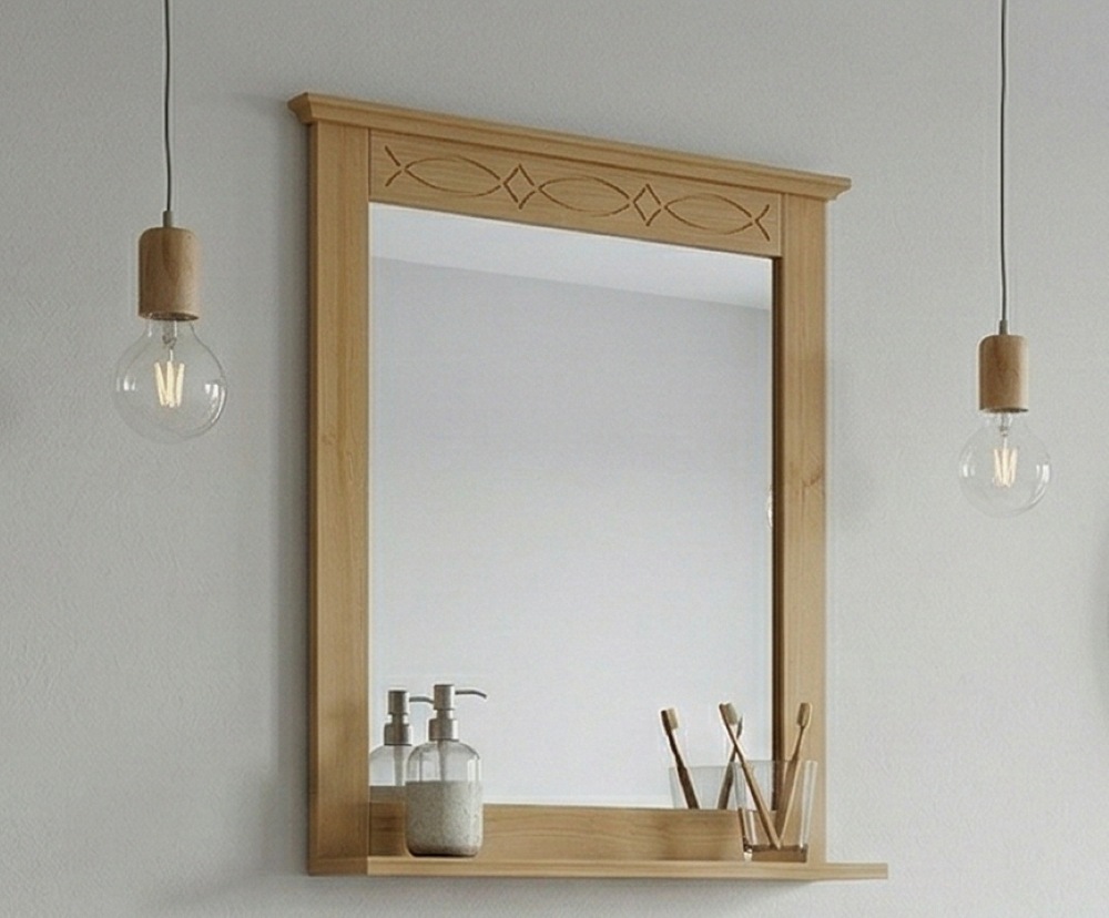 Image of GOODproduct Spiegel "Indra" Rahmen aus massiver Kiefer, FSC-zertifiziert