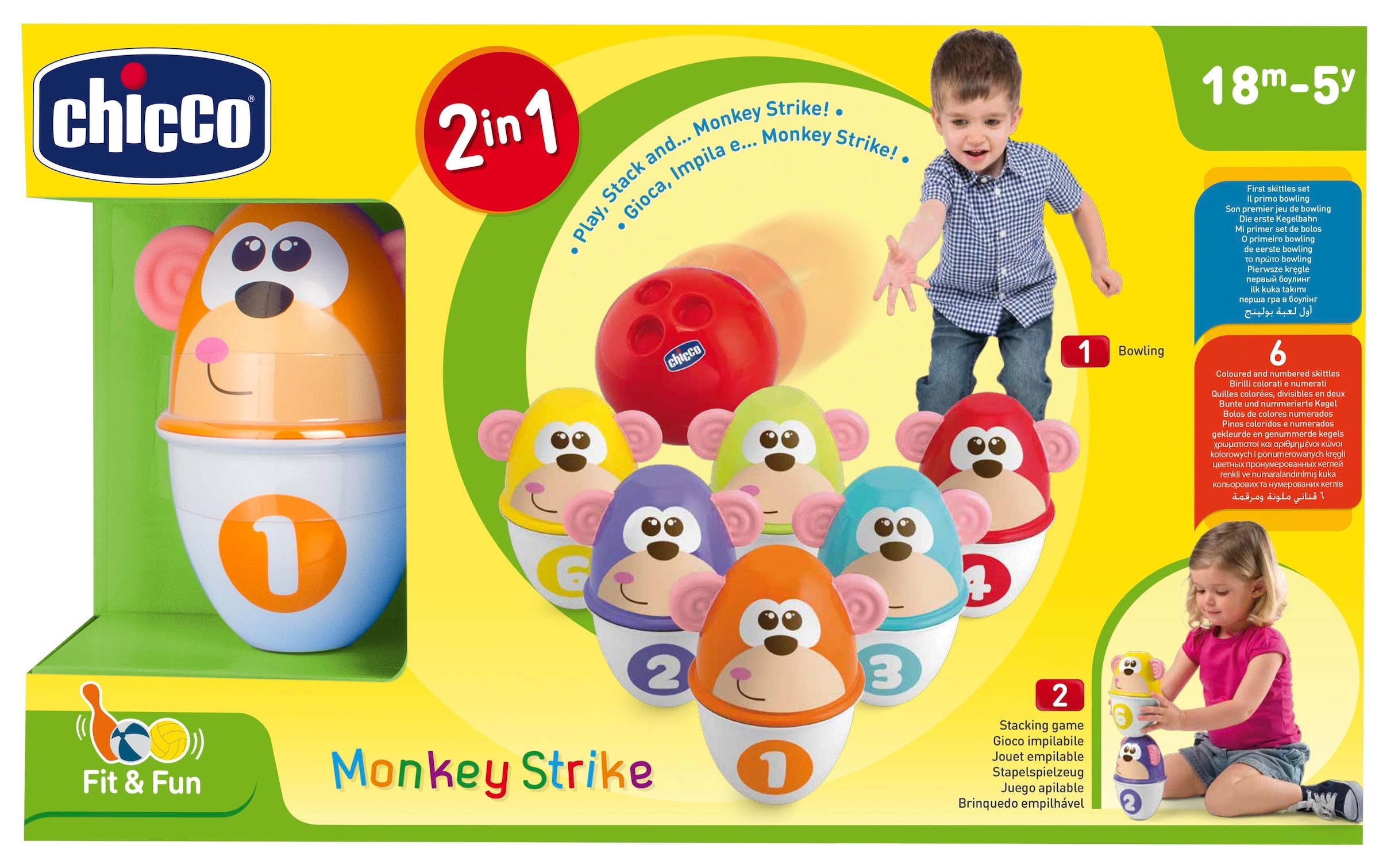 Chicco Jouets éducatifs »Bowling«