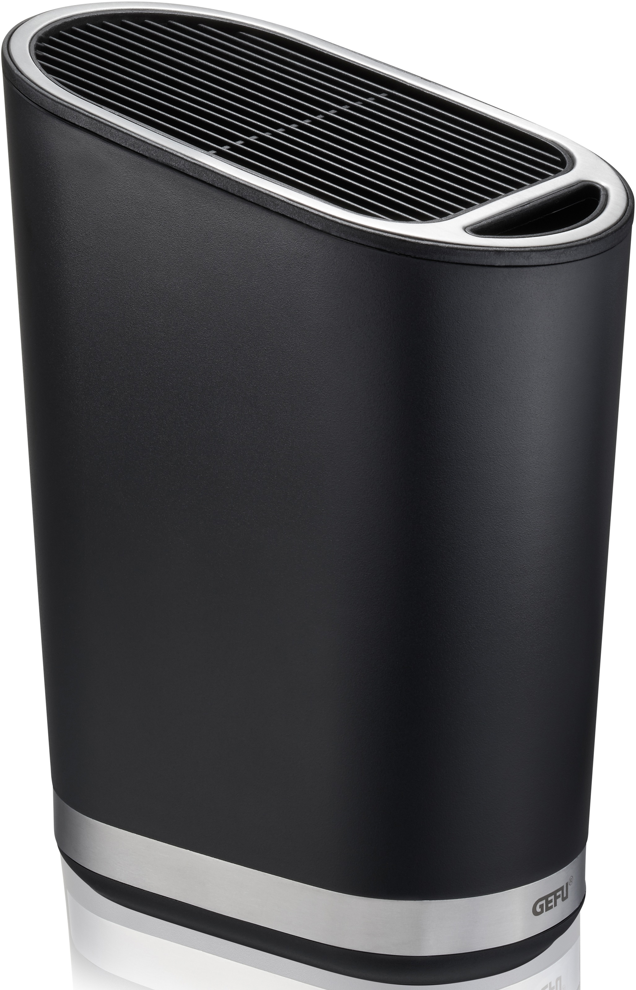 Image of GEFU Messerblock »Smartline«, Kunststoff/Edelstahl mit 28 Fächern für Messer in verschiedenen Grössen bei Ackermann Versand Schweiz