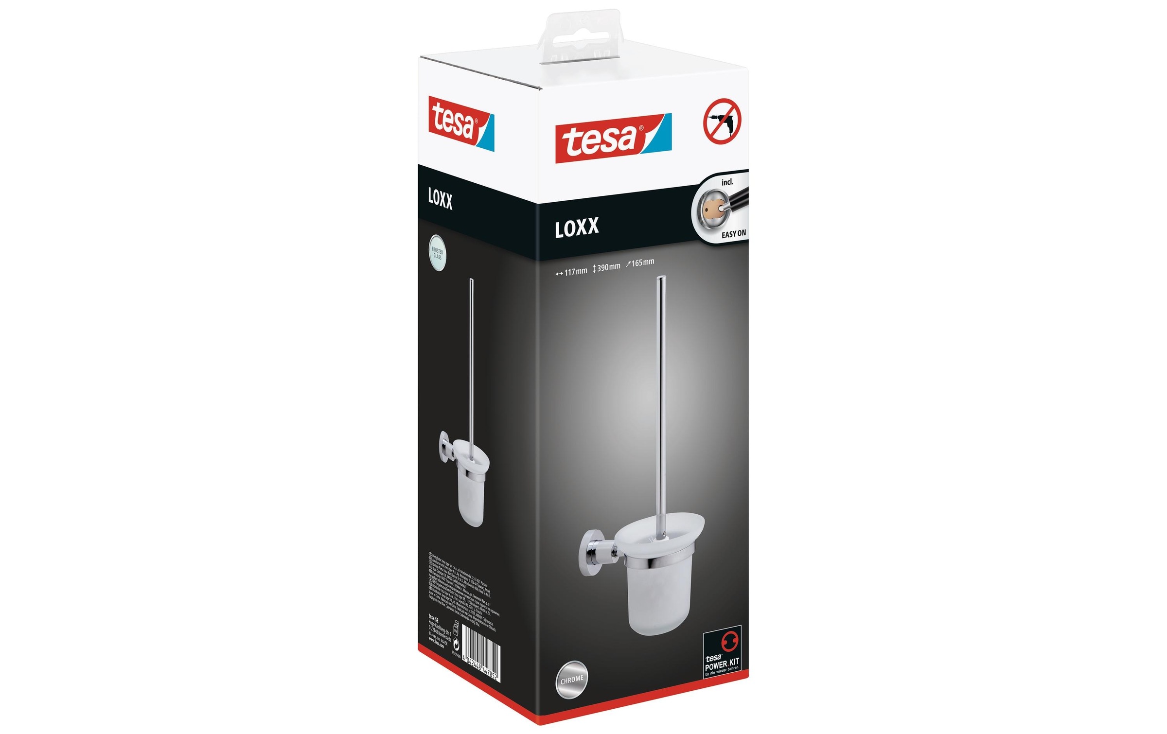 tesa WC-Garnitur »Loxx«, aus Metall