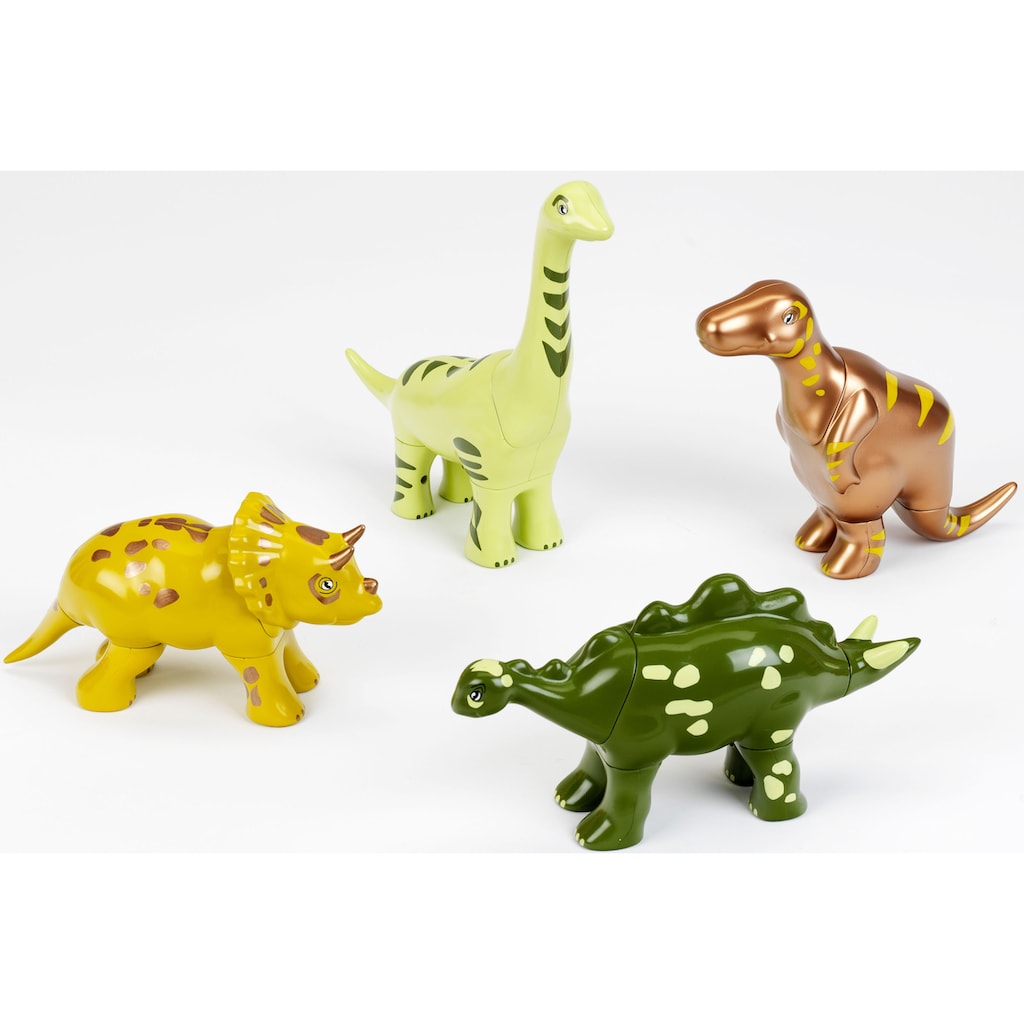 Klein Steckpuzzle »Early Steps Magnetpuzzle 4 Dinos«, (4 tlg.)