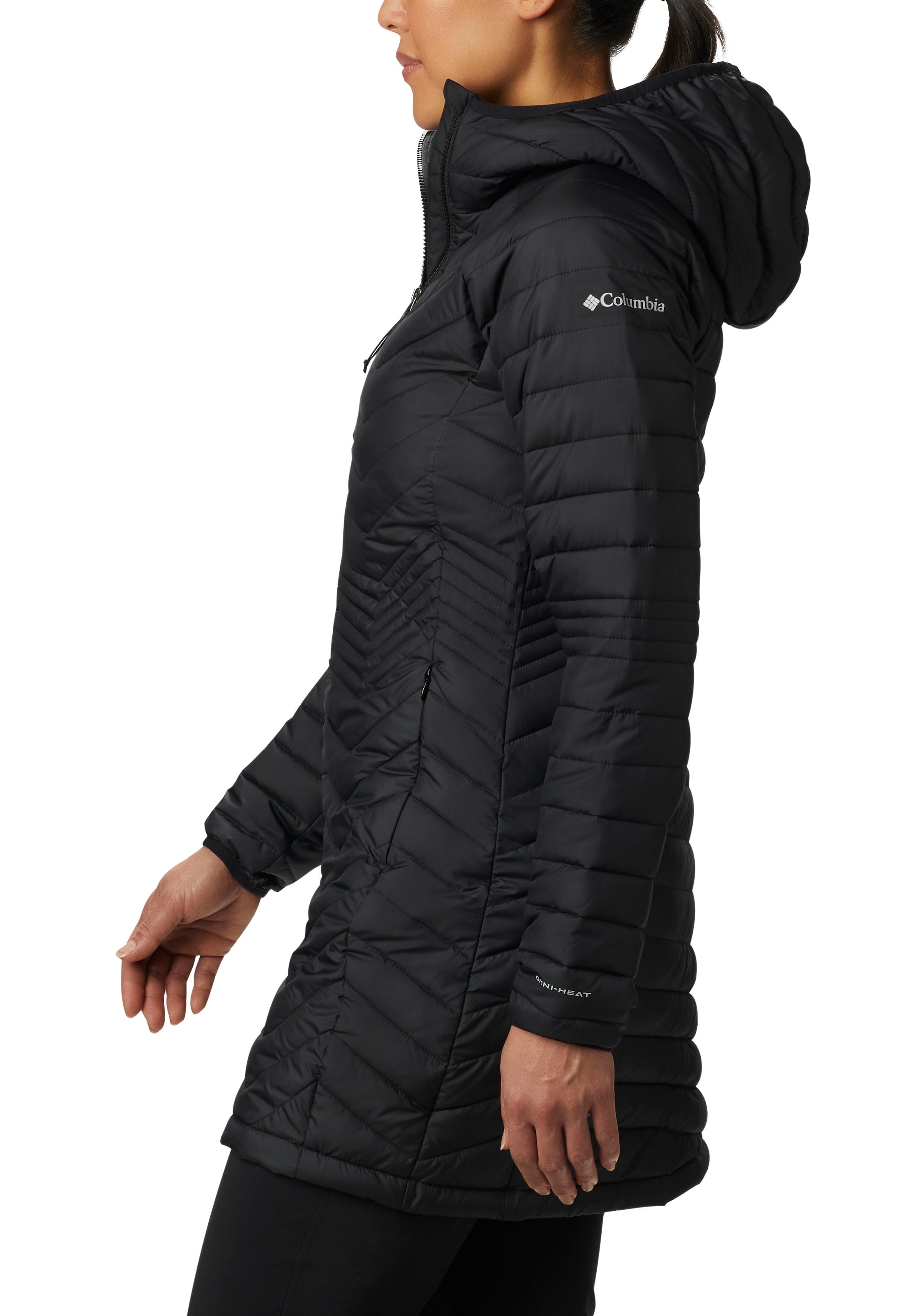 Columbia Steppjacke »POWDER LITE MID JACKET«, mit Kapuze