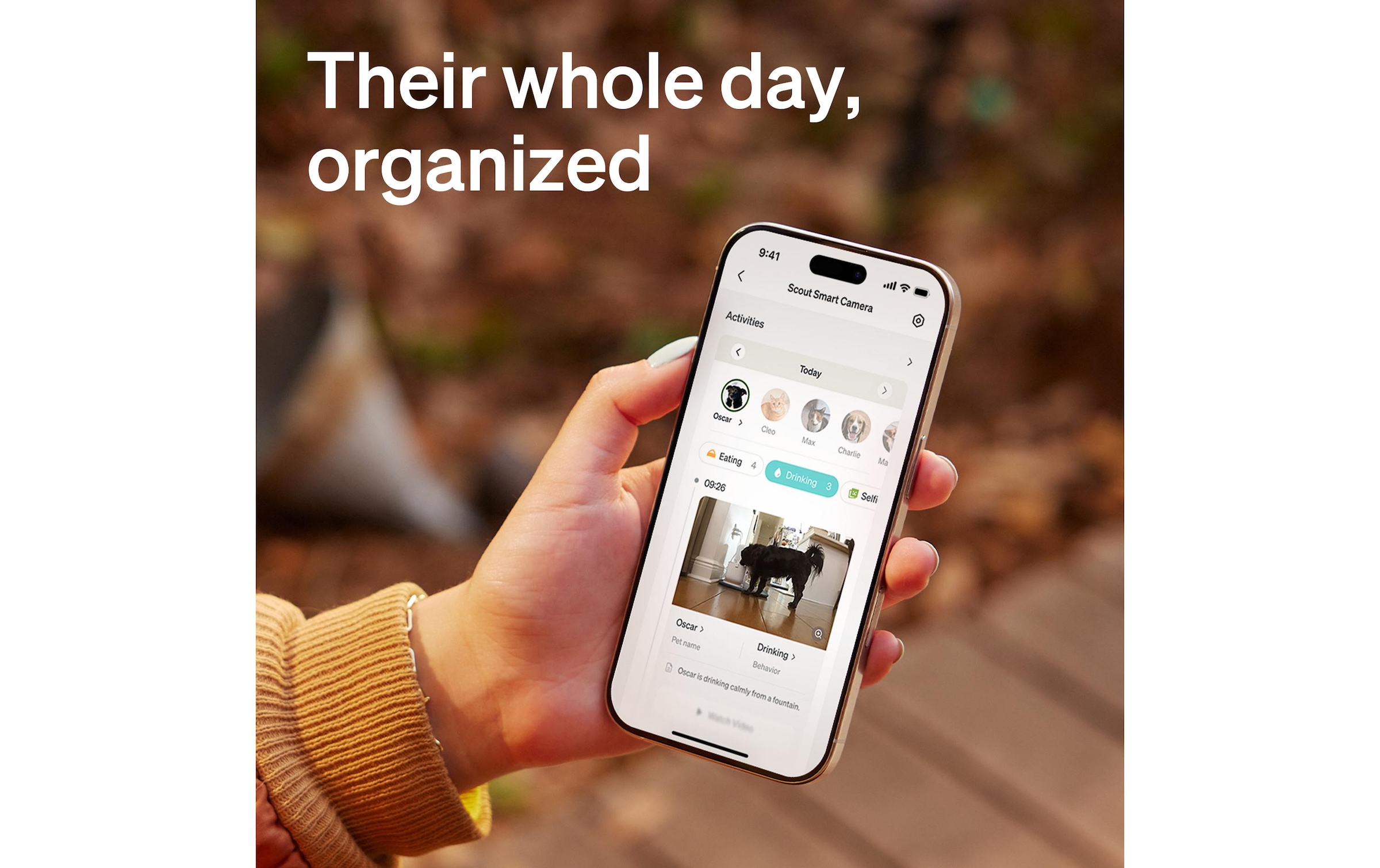   Caméra de surveillance »Petlibro Scout Smart AI Camera mit App«
