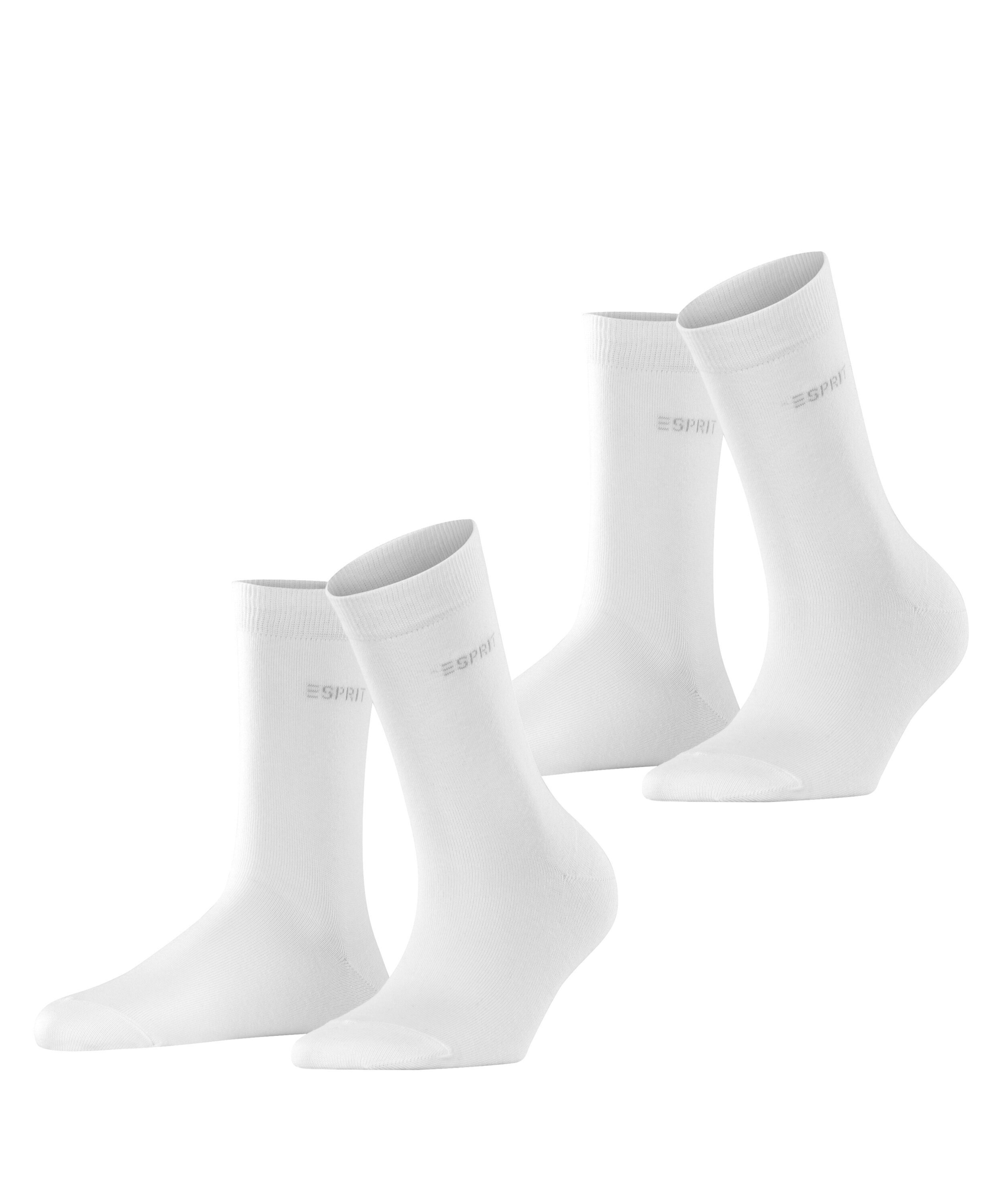 Image of Esprit Socken "Uni" 2 Paar, 2 Stk. tlg. aus elastischem Material, atmungsaktiv, weich, hautfreundlich
