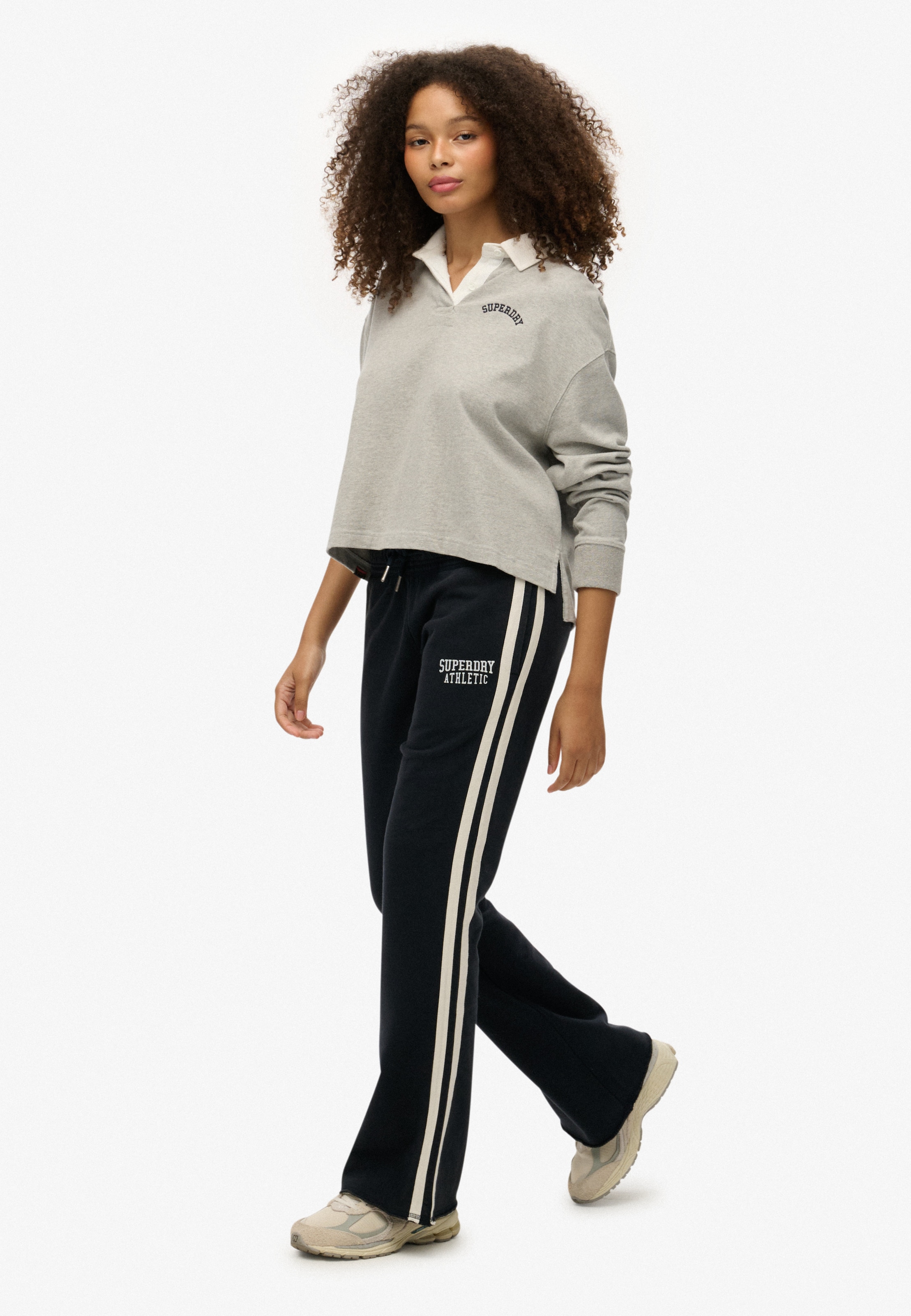 Superdry Pantalon sweat »ATHLETIC STRIPE FLARE JOGGER«