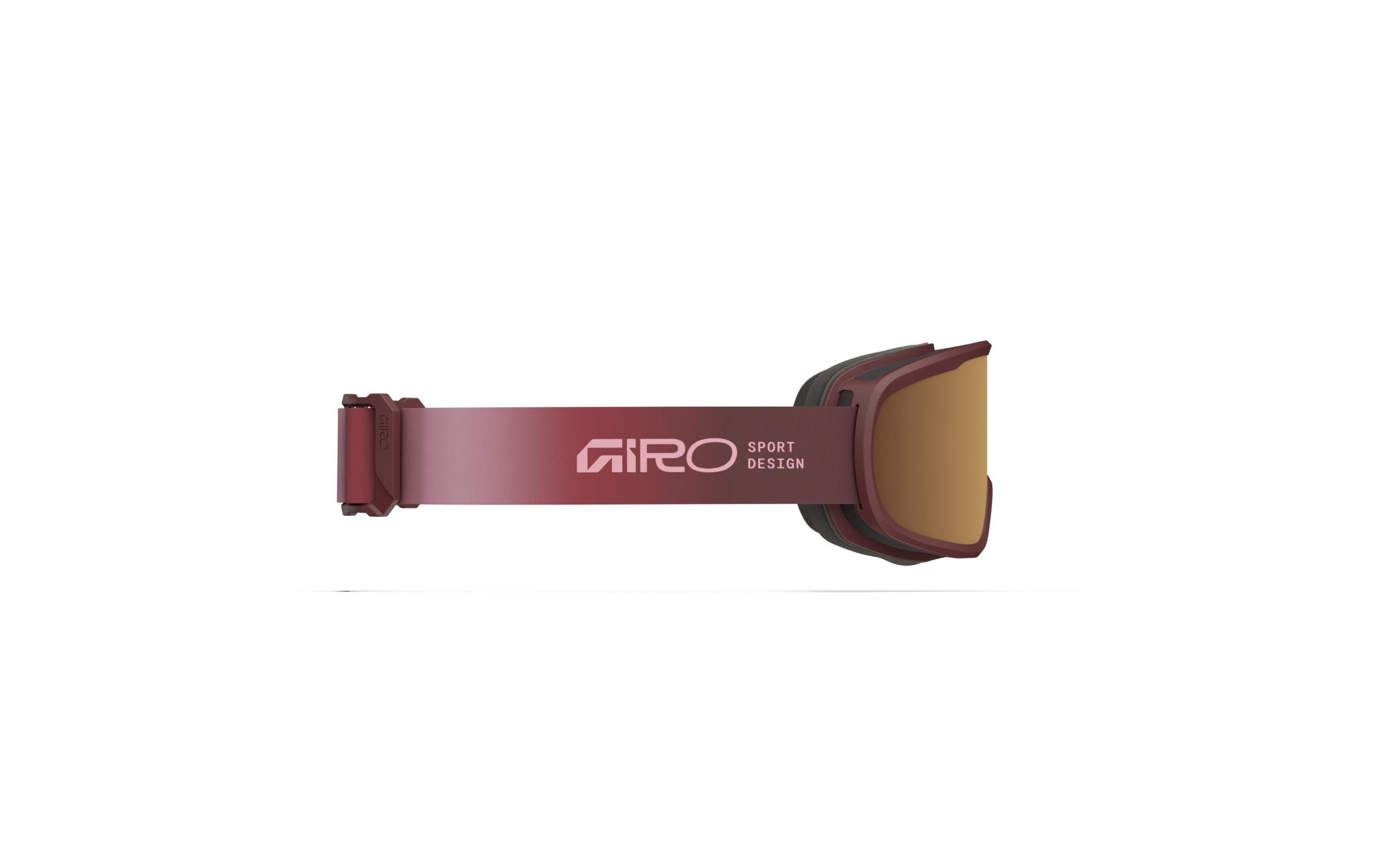 Giro Skibrille »Skibrille Roam W Flash dark maroon faded amber gold S2 S0«