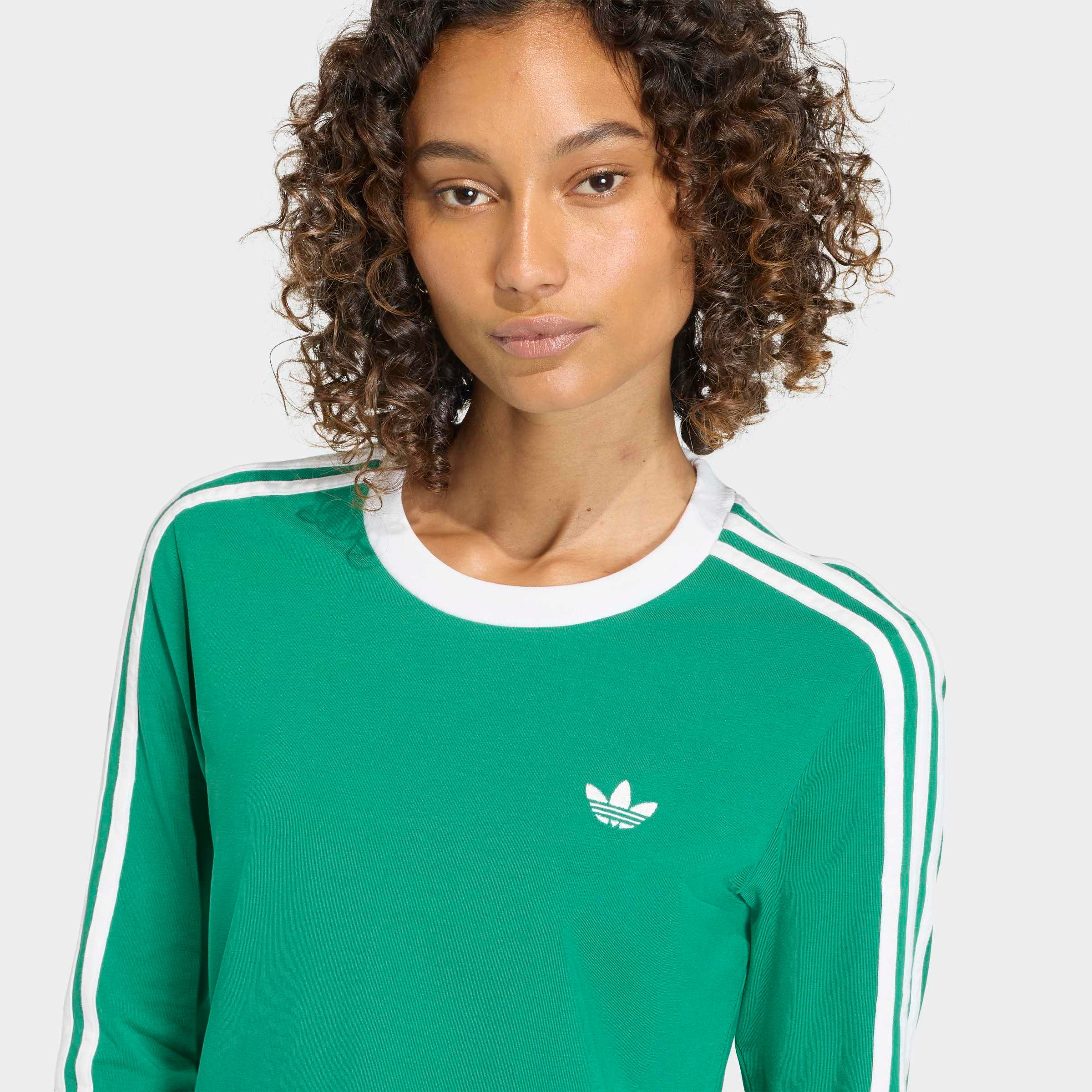 adidas Originals T-shirt à manches longues »3-STREIFEN LANGÄRMLIGES, SCHMAL GESCHNITTEN«