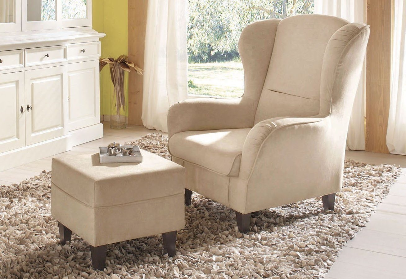 Image of Home affaire Ohrensessel »Nicola«, mit Hocker bei Ackermann Versand Schweiz