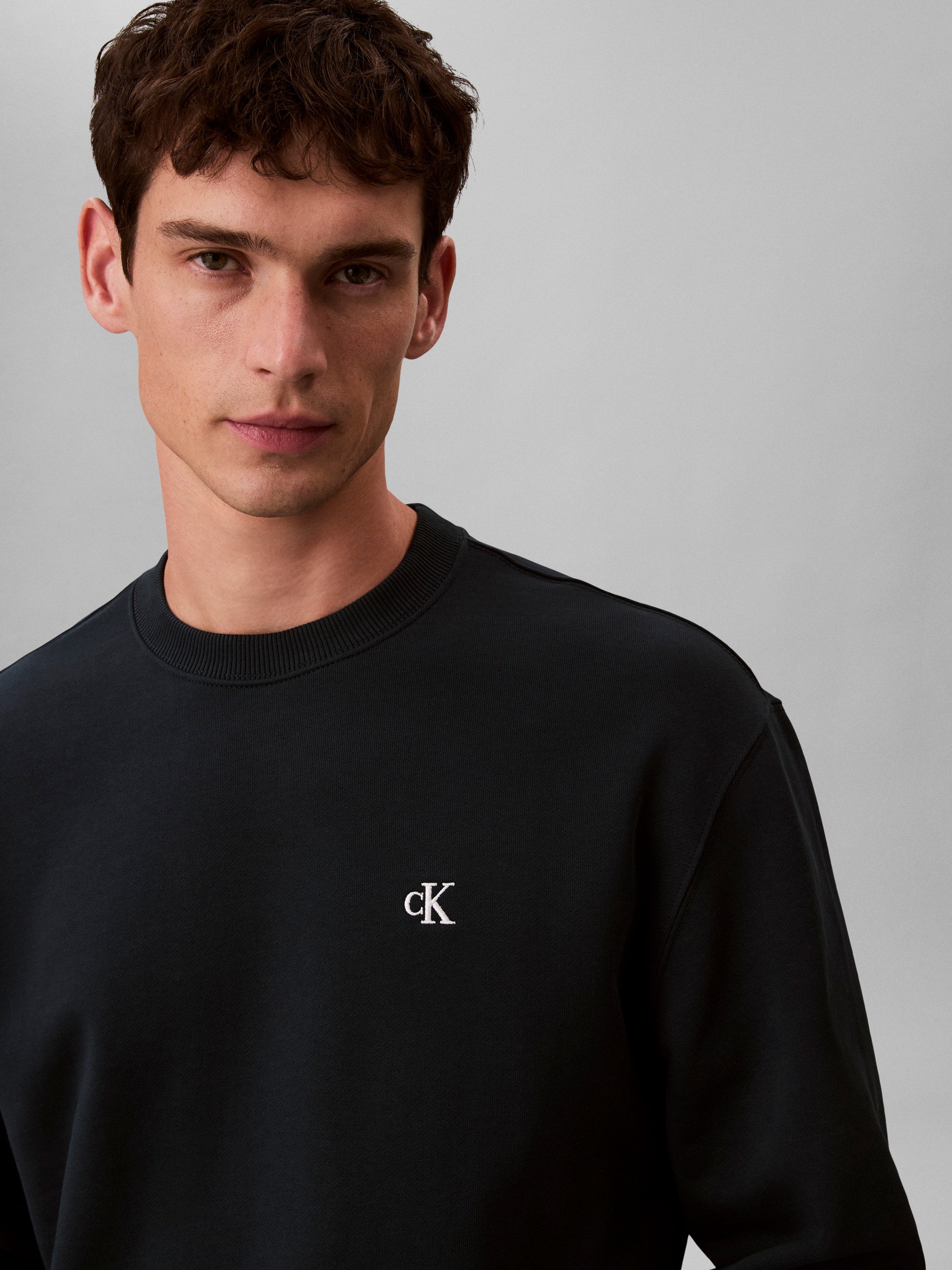 Calvin Klein Jeans Sweatshirt , Regular fit mit Rundhalsausschnitt

