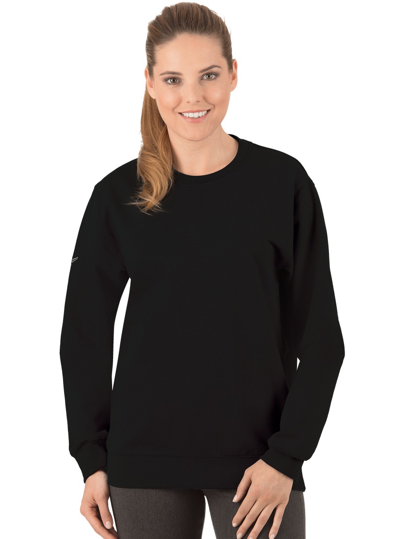 Trigema Sweatshirt »TRIGEMA Sweatshirt aus Biobaumwolle«